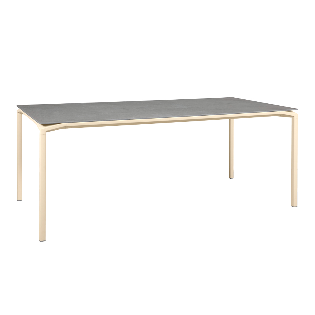 Fermob - Calvi Mineral Tisch 195x95 cm latte-beige