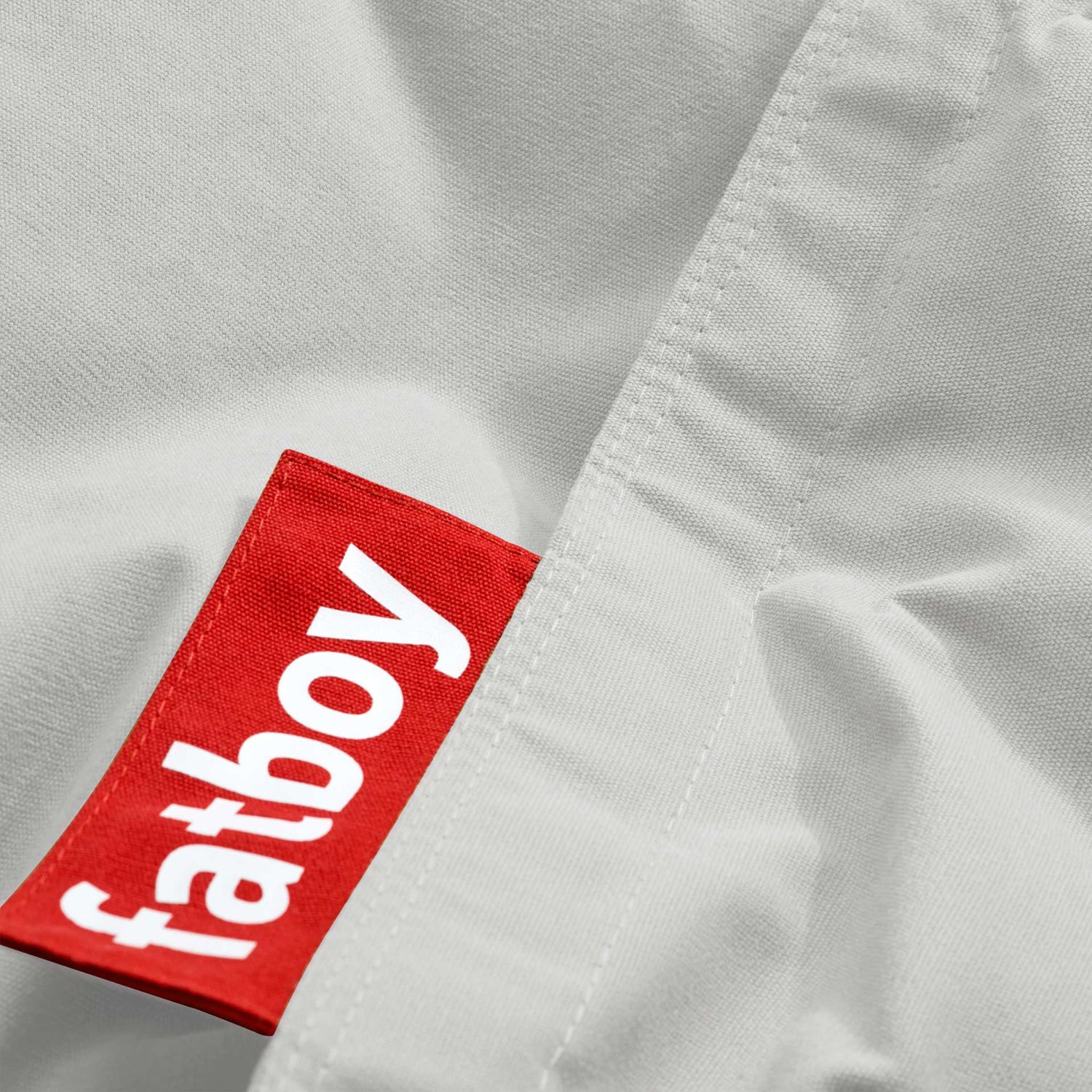 Fatboy - Junior Canvas Recycled Sitzsack cool grey