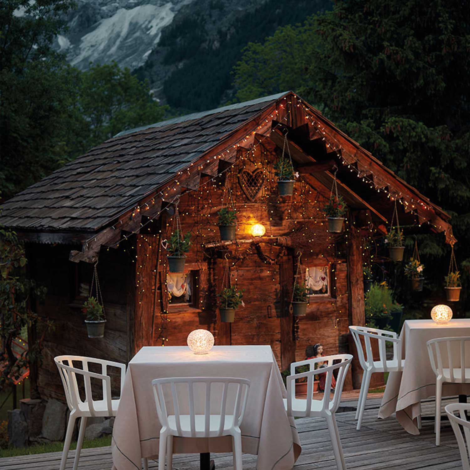 kartell planet appoggio leuchte glasklar huette 87503