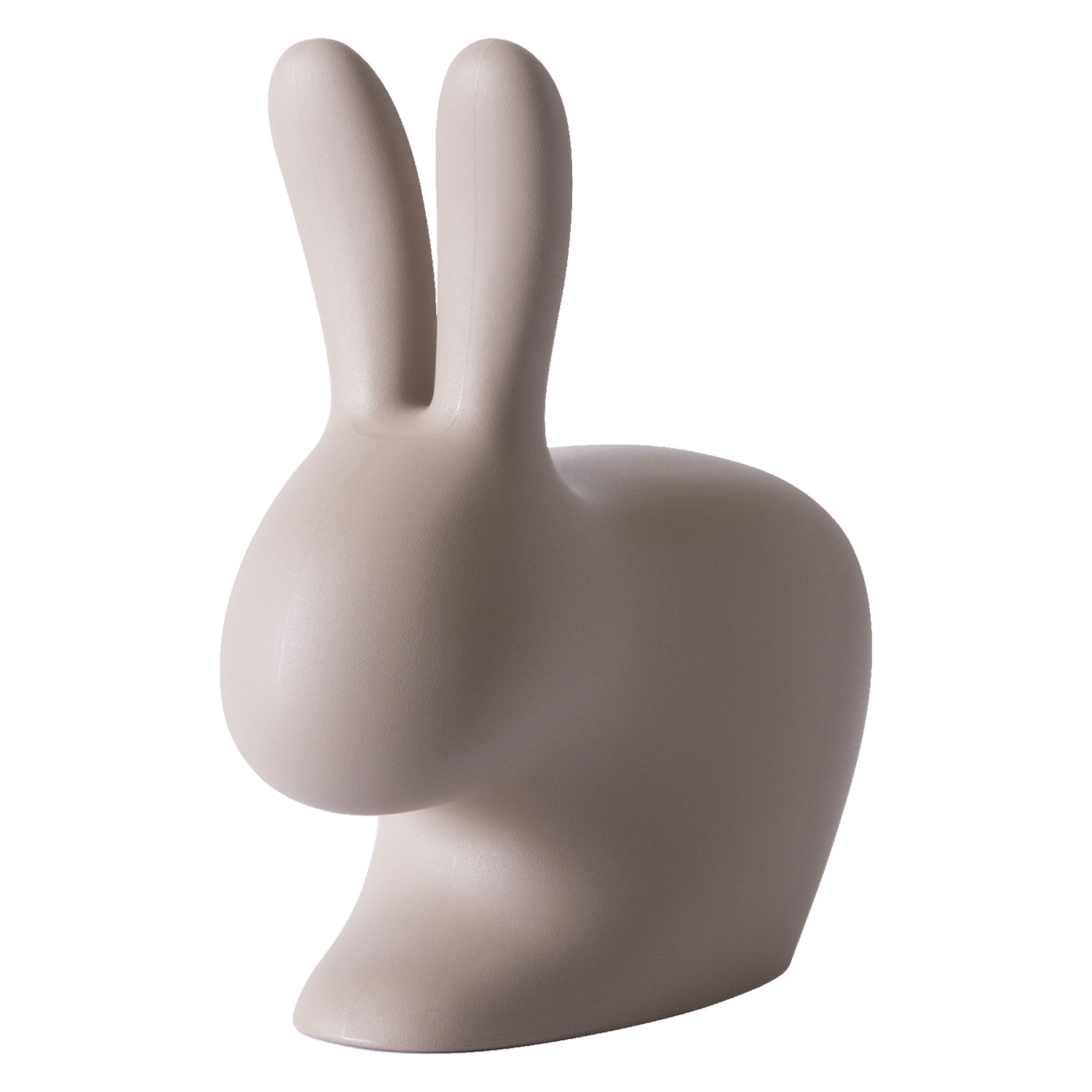 qeeboo rabbit stuhl alle taubengrau 97575