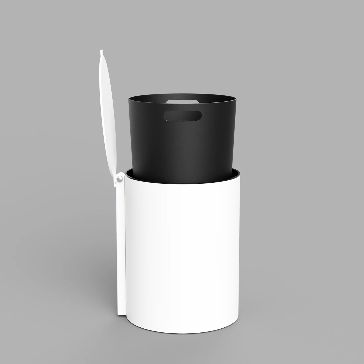 nichba toiletteneimer weiss amb5 94207