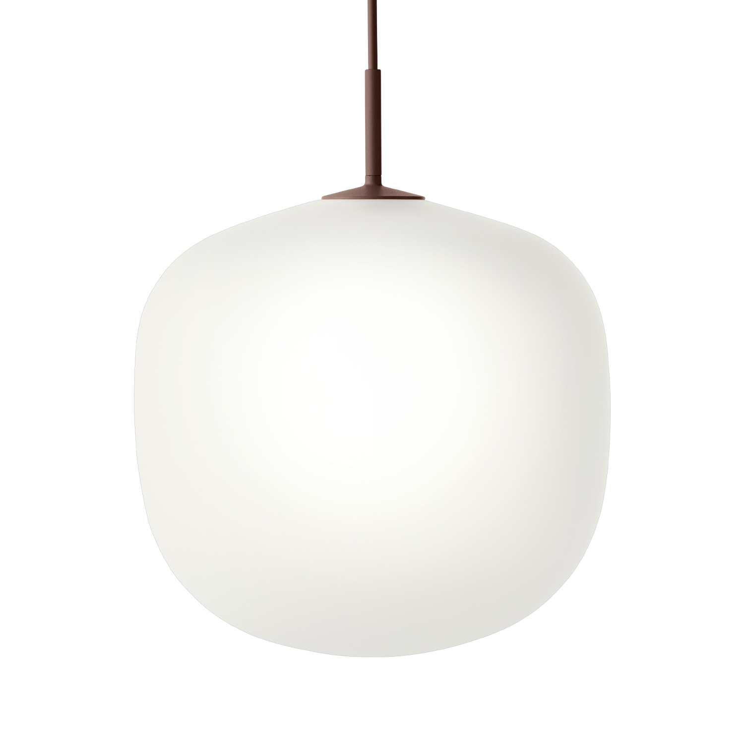 muuto rime pendelleuchte 37cm deep red 93781