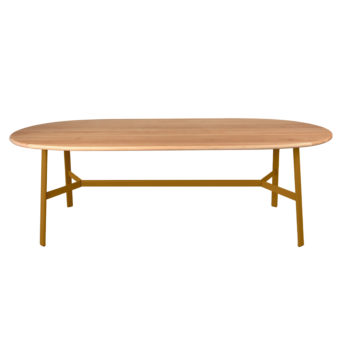 Fermob - So'O Ovaler Tisch Eiche 220x95 cm lebkuchen
