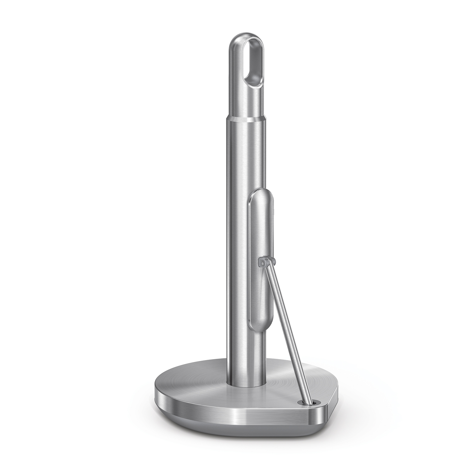 simplehuman kuechenrollenhalter mit spannarm gebuerstet 98376