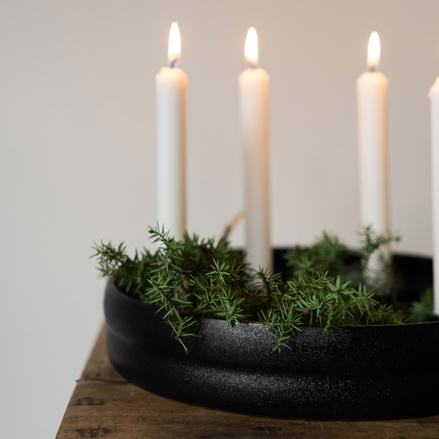storefactory kvistholmen kerzenhalter schwarz leuchtend 98220