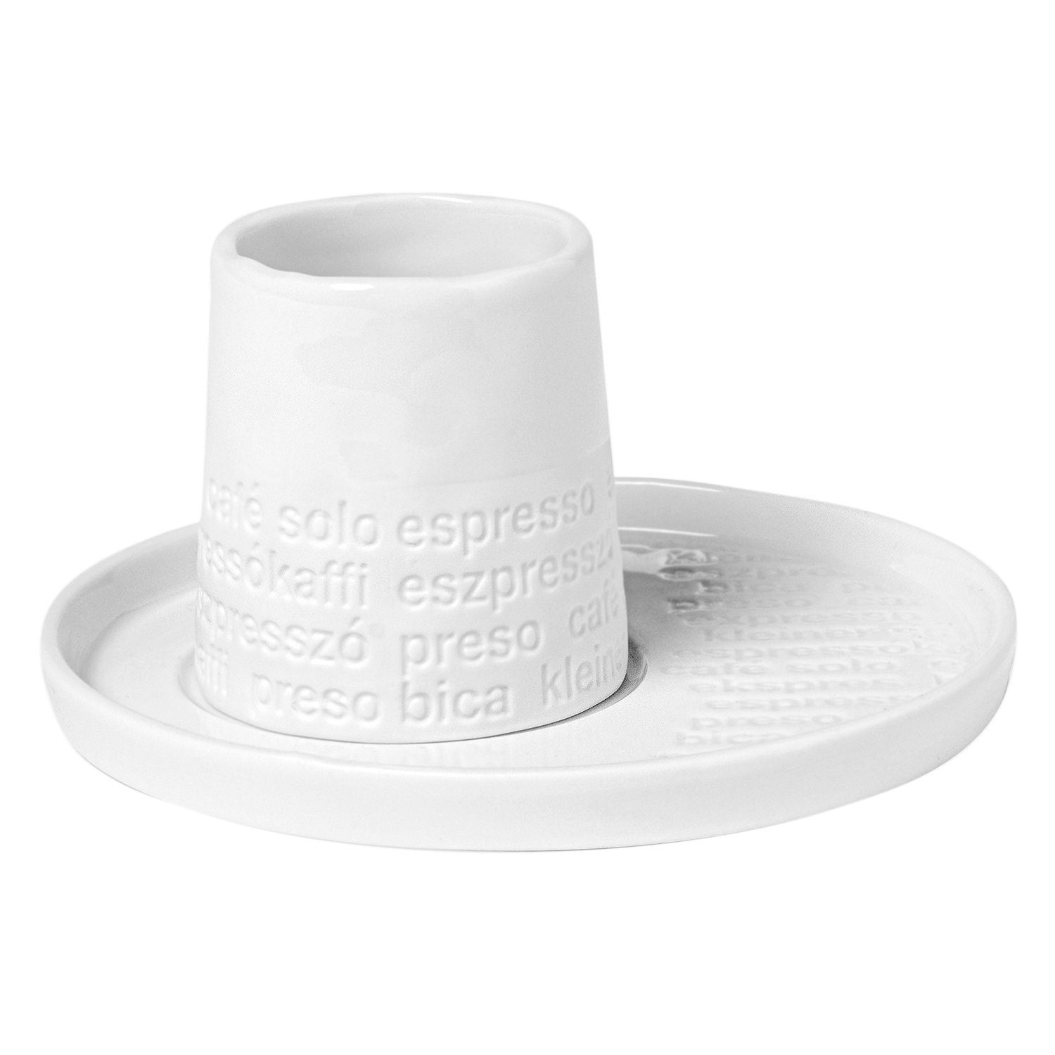 Räder Design - Raumpoesie Espressotasse mit Untersetzer