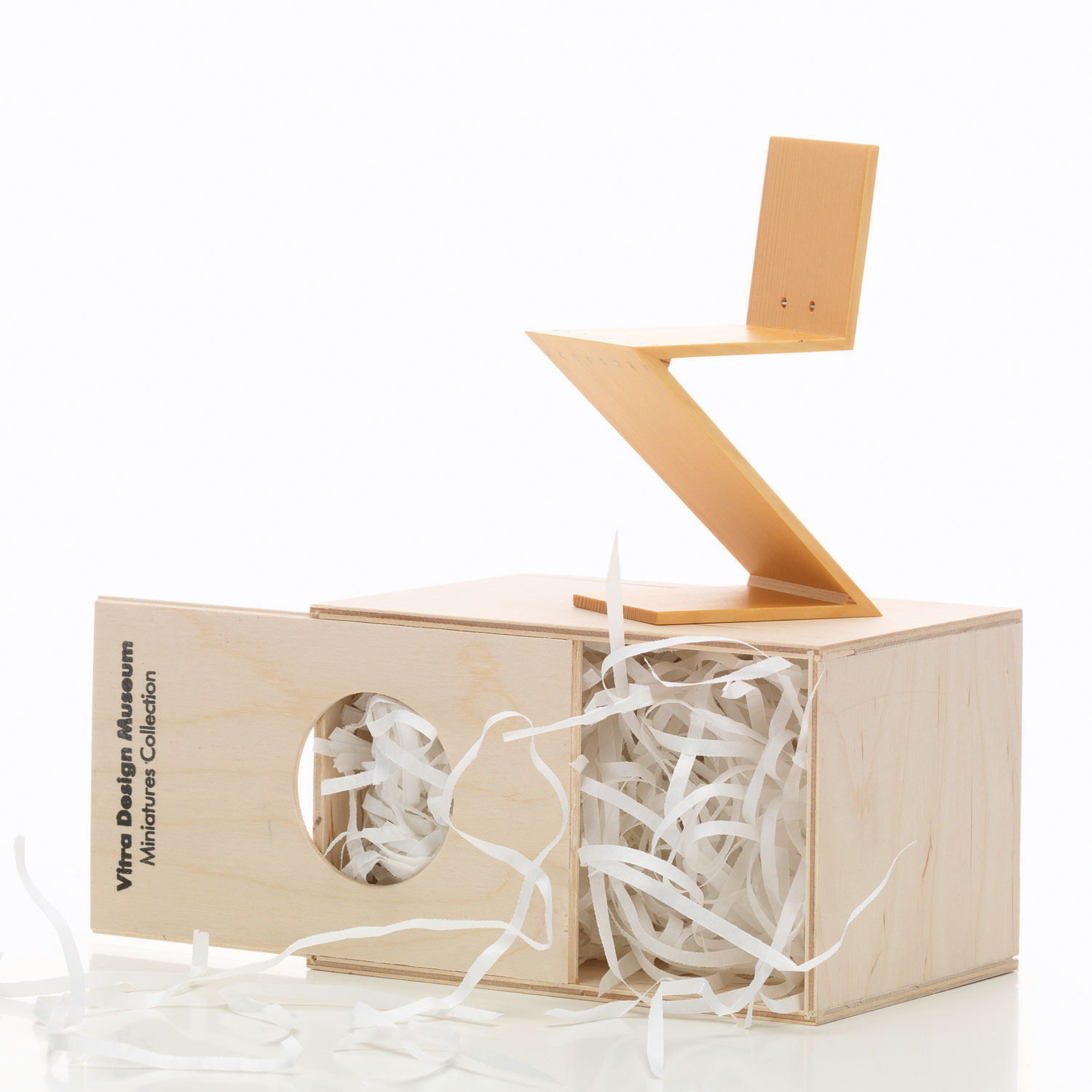 Vitra - Miniatur Zig zag stoel Rietveld