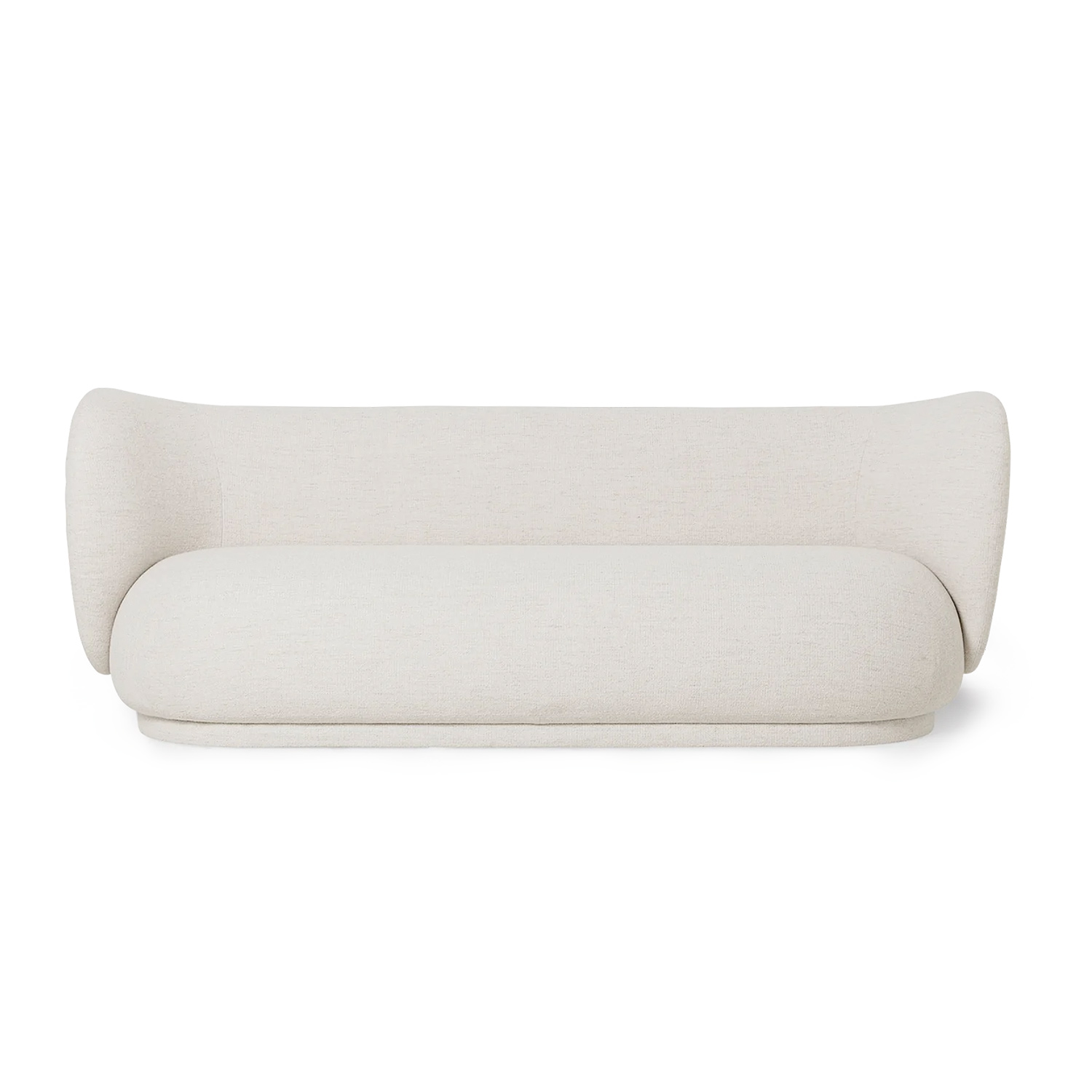 ferm living rico dreisitzer sofa boucle off white freisteller 85075