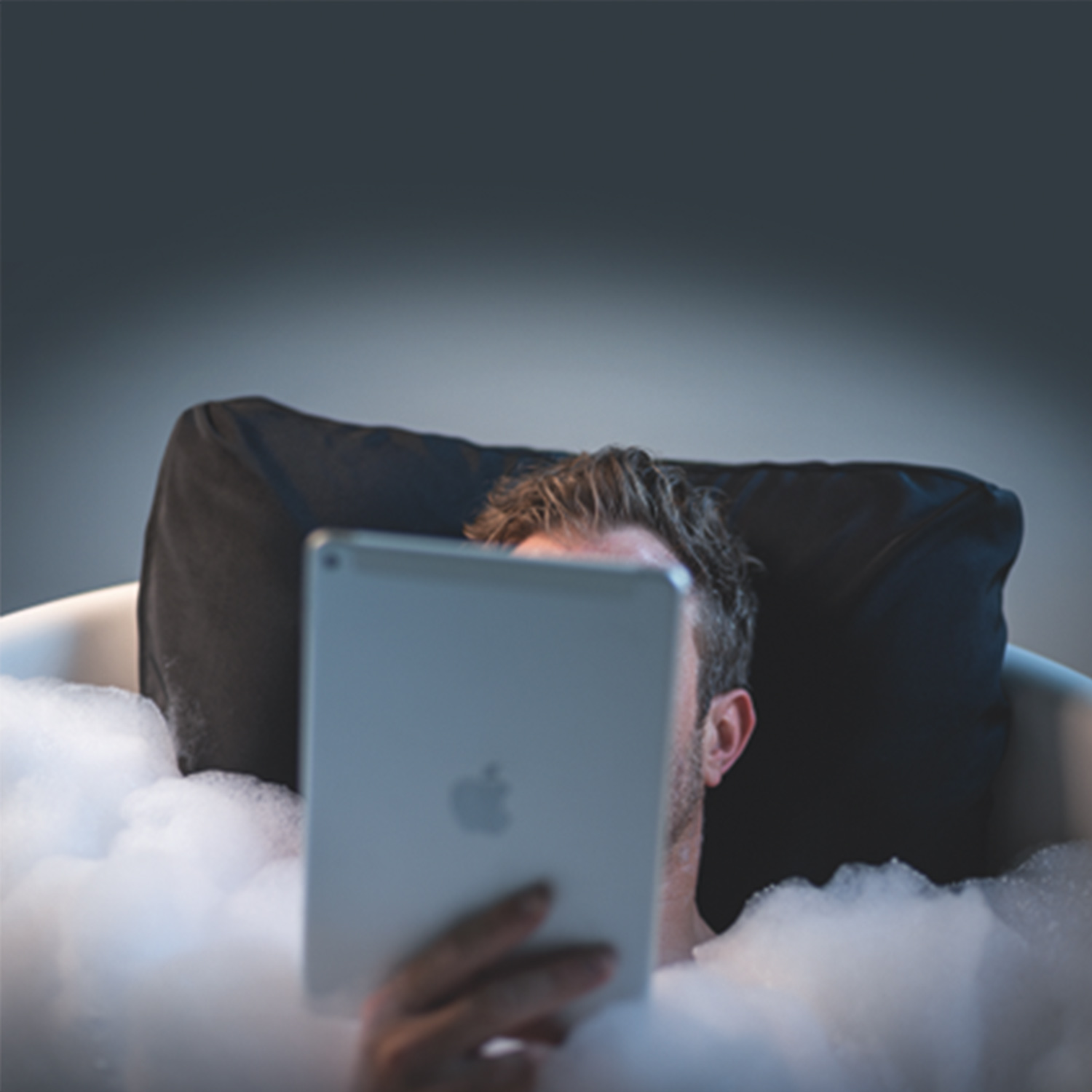 decor walther loft wk wannenkissen schwarz ambiente 88280