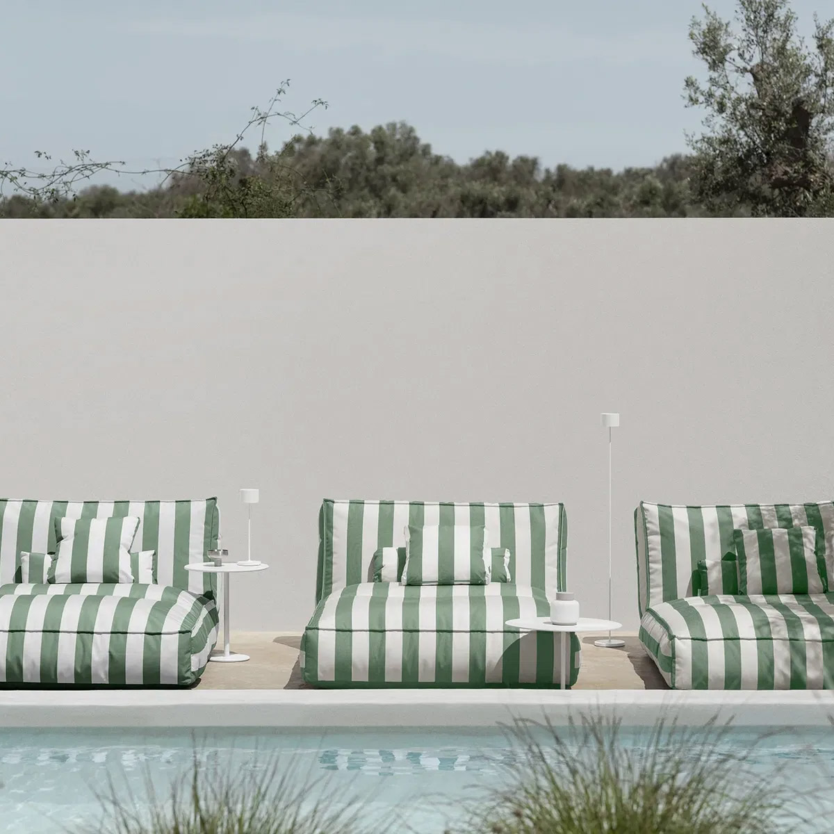 blomus - STAY Garten Beistelltisch Ø 50 cm granite grey