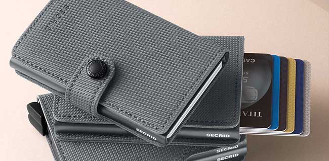 Secrid Geldbörsen Coolgrey Carbon Geldbeutel