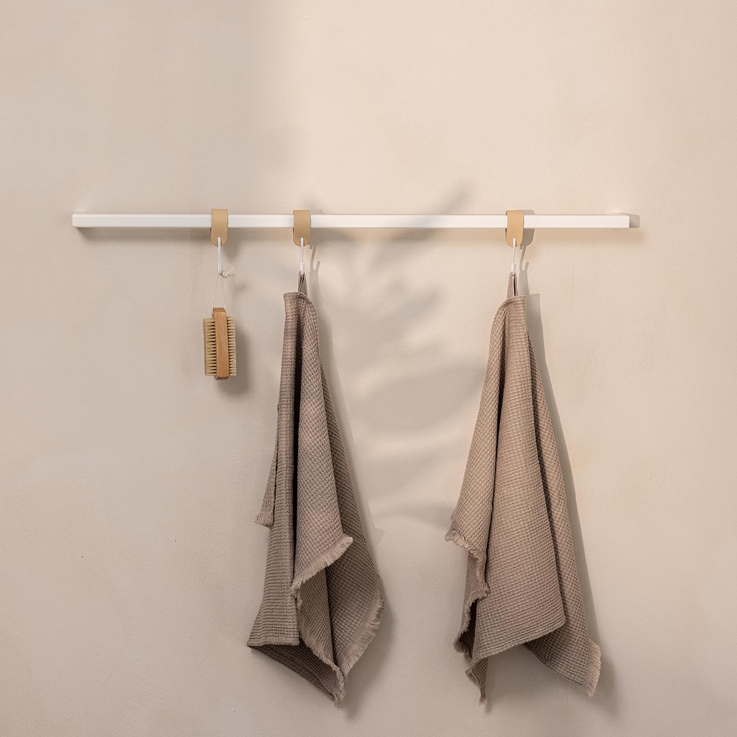 metallbude vana handtuchhalter weiss eckig handtuch 96769