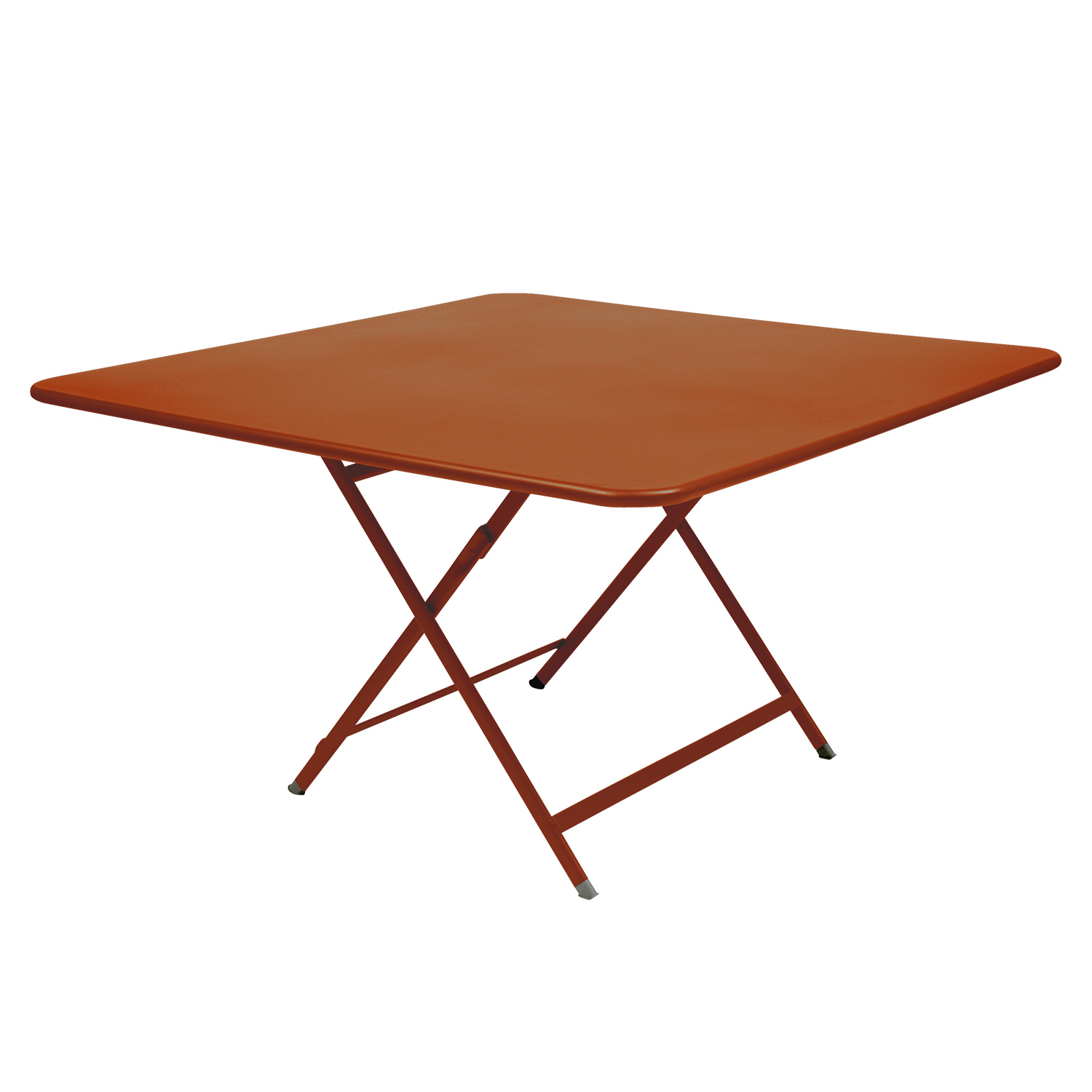 Fermob - Caractère Tisch eckig 128x128 cm kandierte Orange