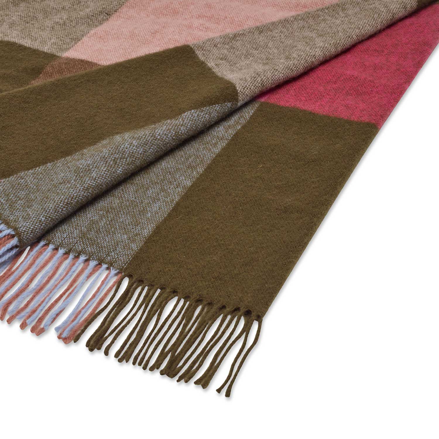 colour blend blanket rhubarb detail fatboy 75224