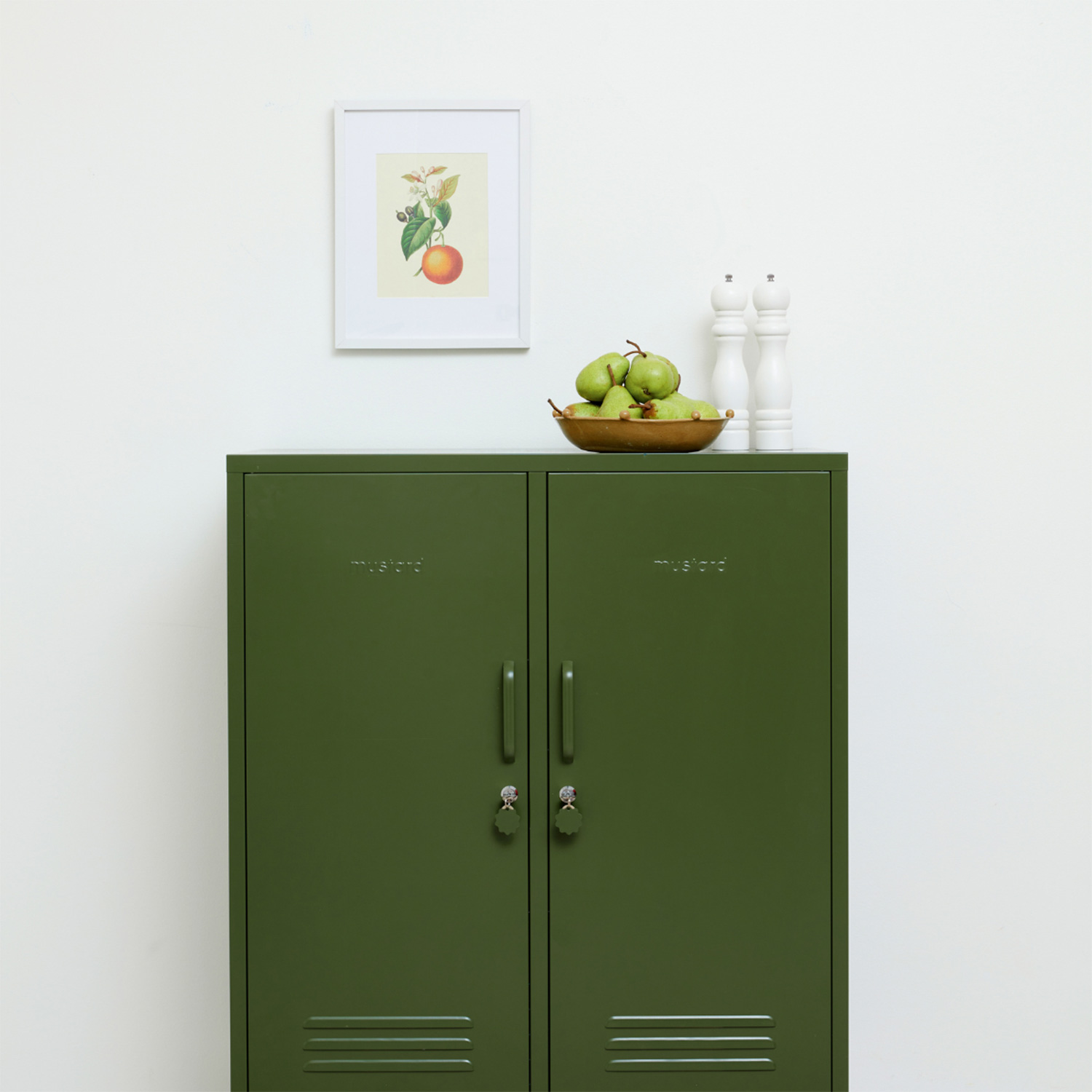 mustard made the midi highboard olive zimmer 96559