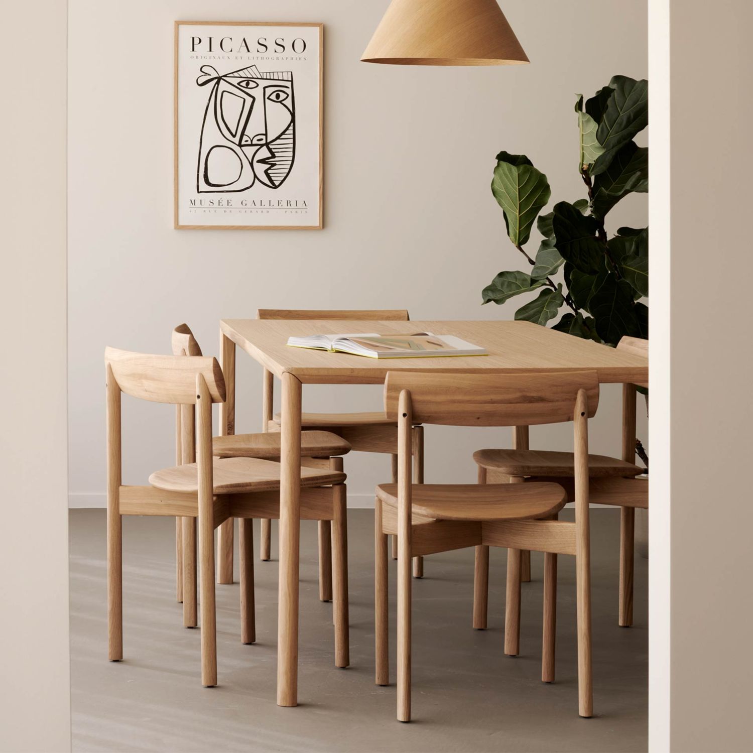 Ethnicraft - Risu Stuhl eiche lackiert