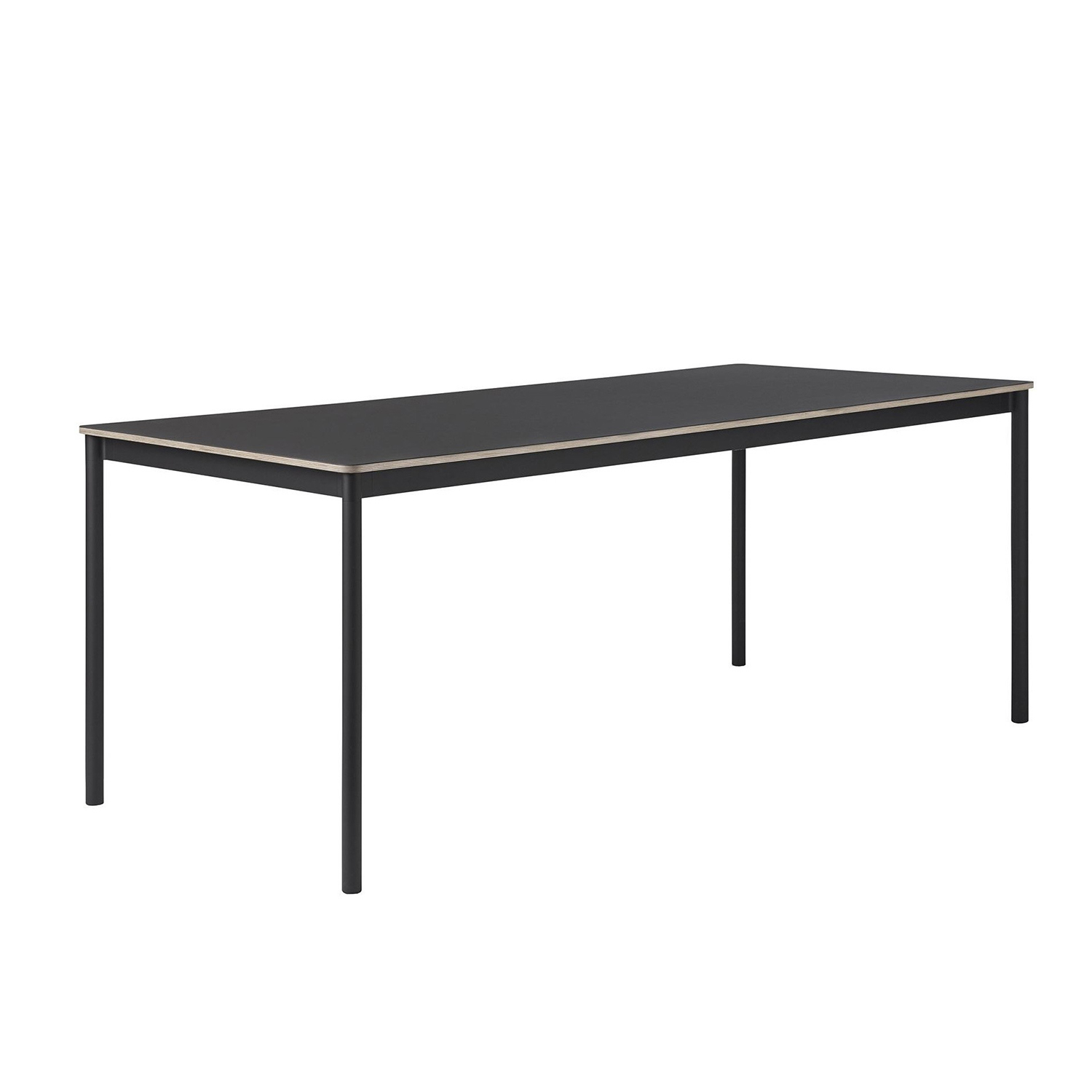 64030 muuto base table schwarz laminat 190x85 68587