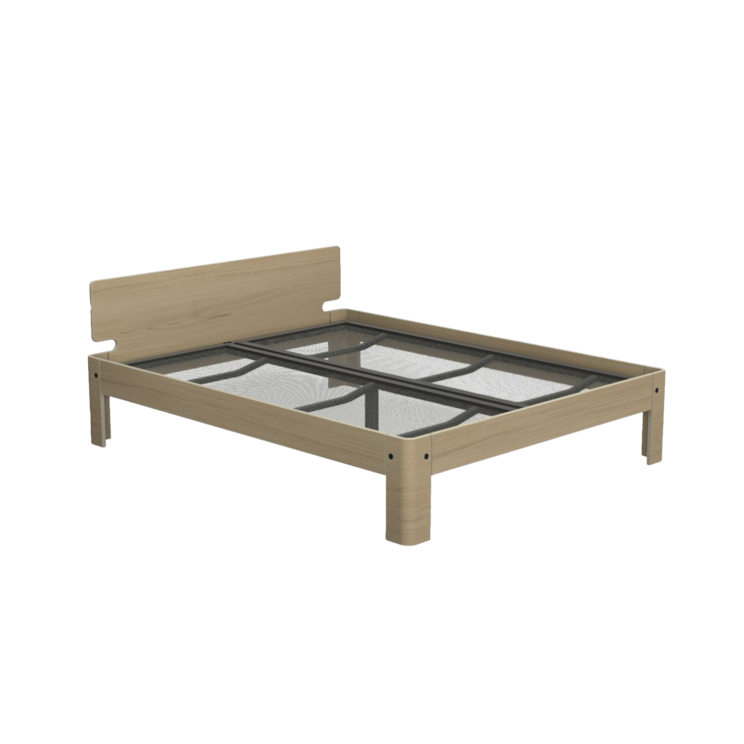 Auping - Auronde Bett natural oak 160 x 200 cm