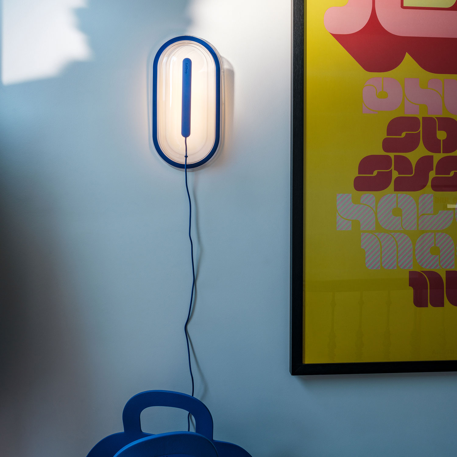 fatboy led s strip yves blue wandleuchte 105780