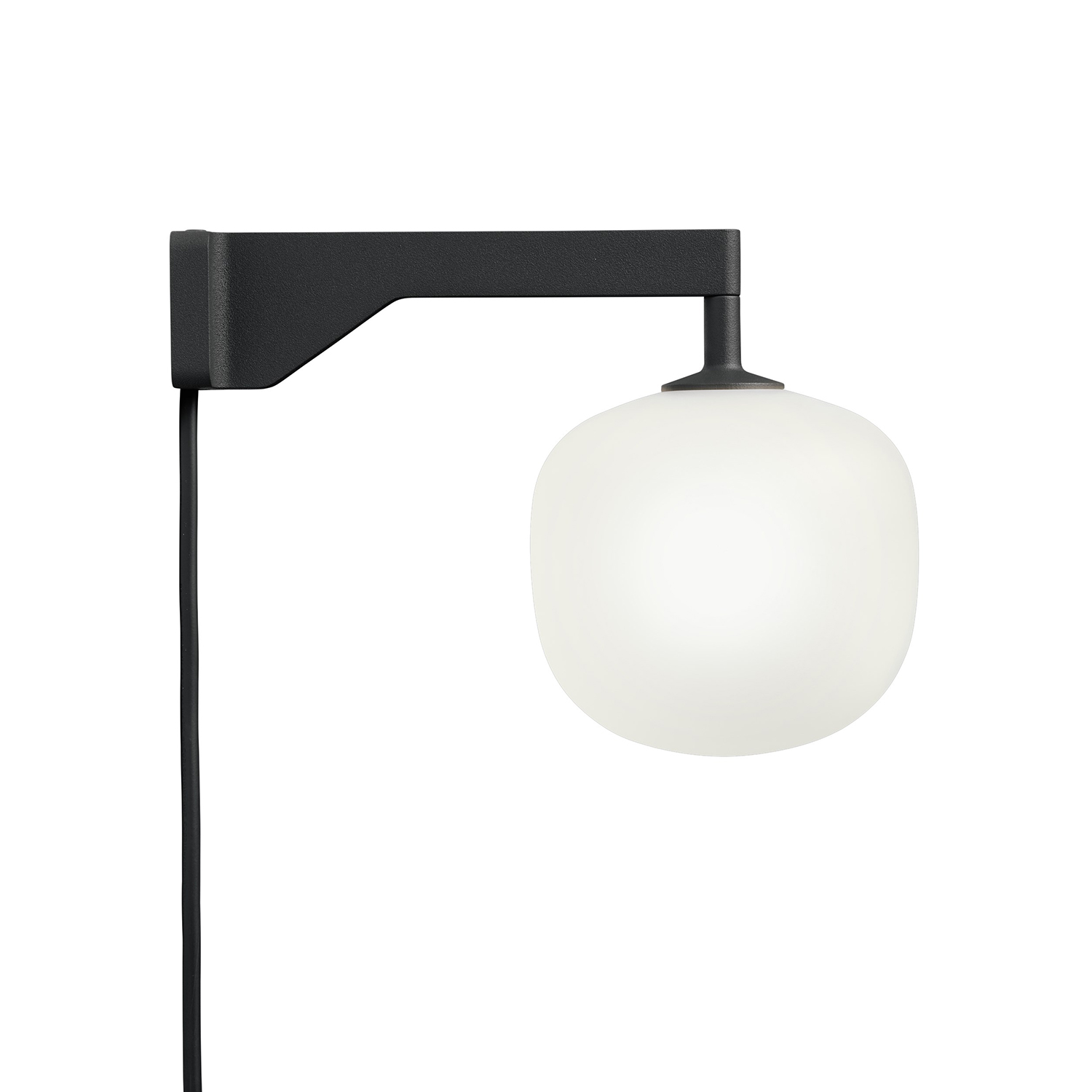 muuto rime wall lamp wandleuchte schwarz 65454