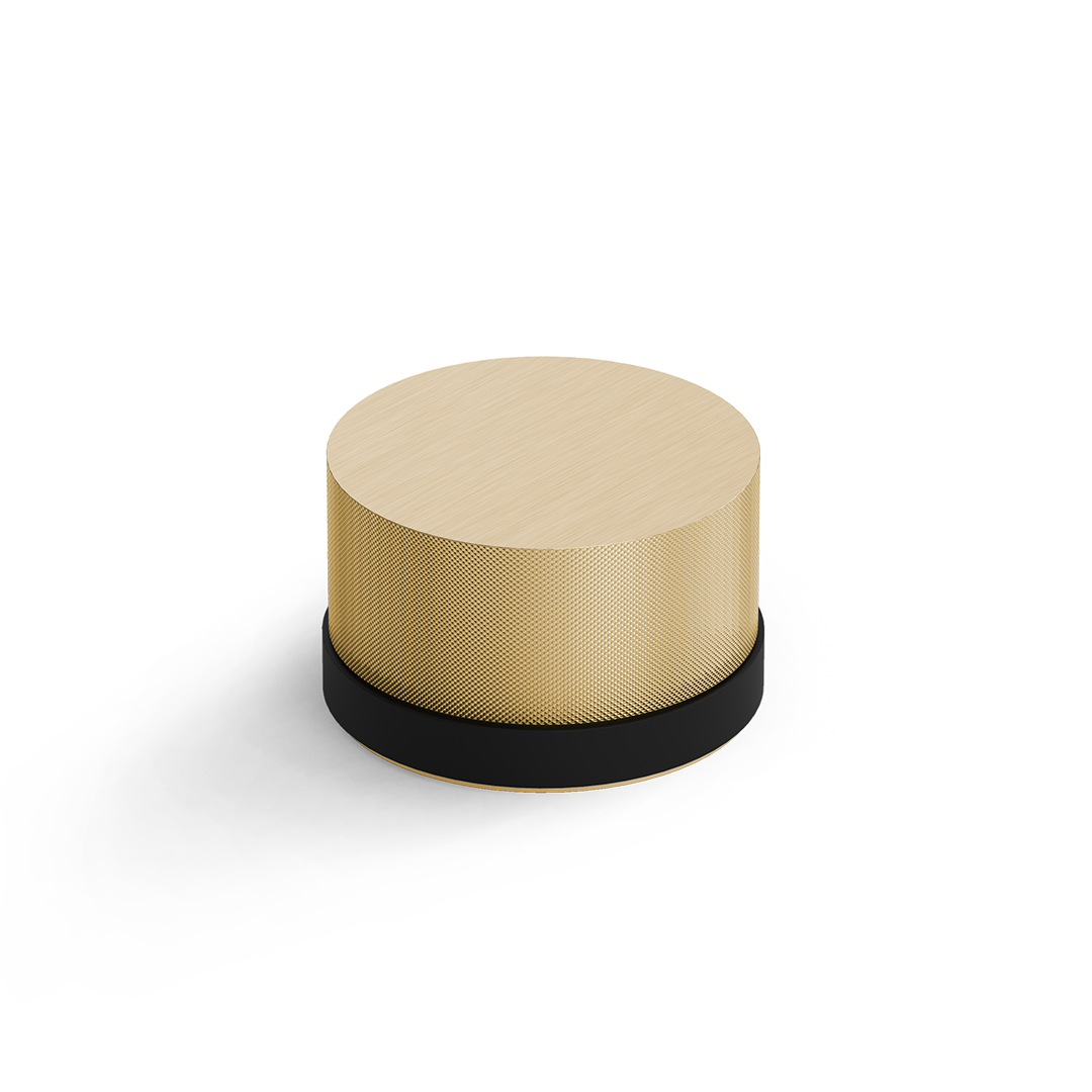 0509513 CLUB DOORMAN L brass matt 94423