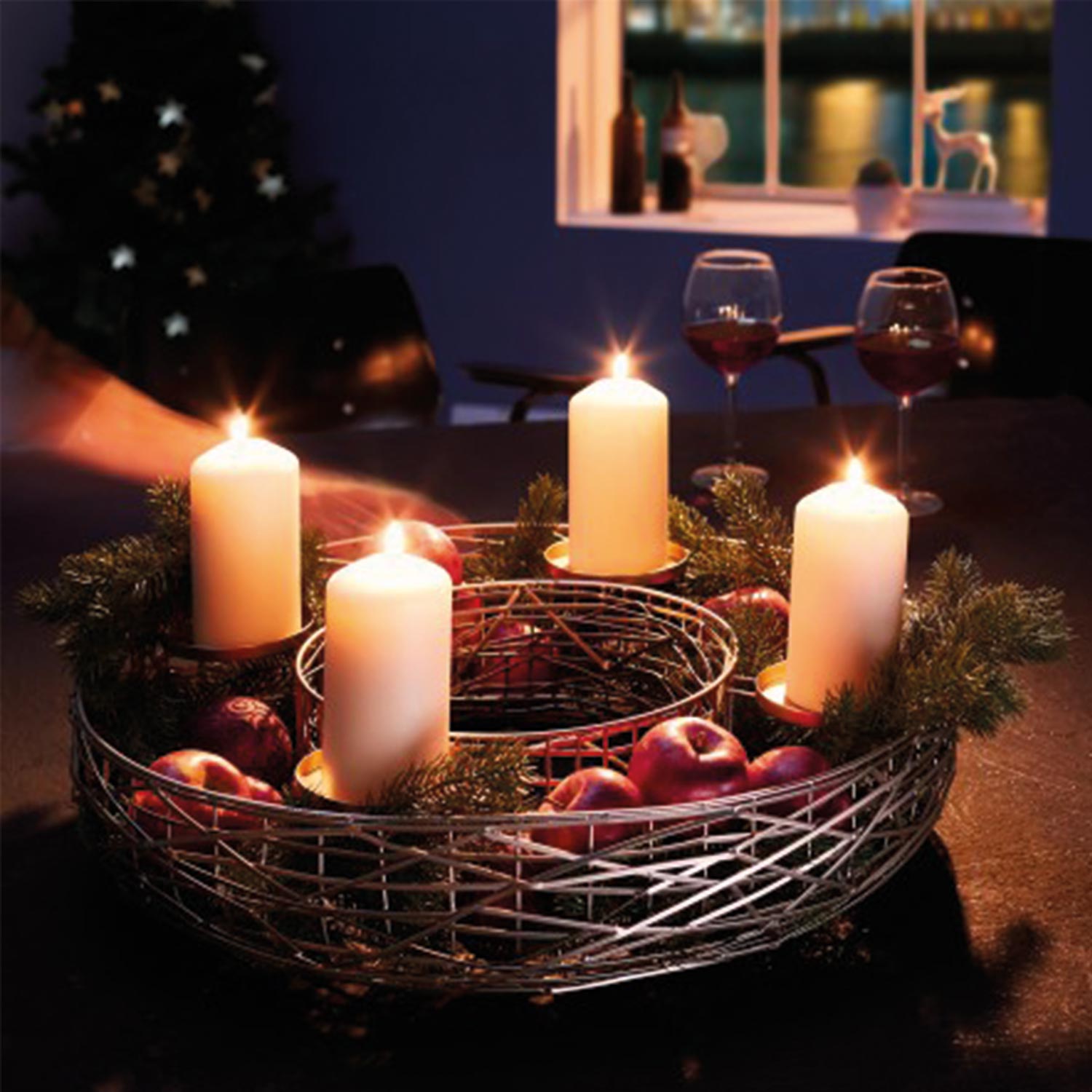 philippi tahoma adventskranz ambiente 85038