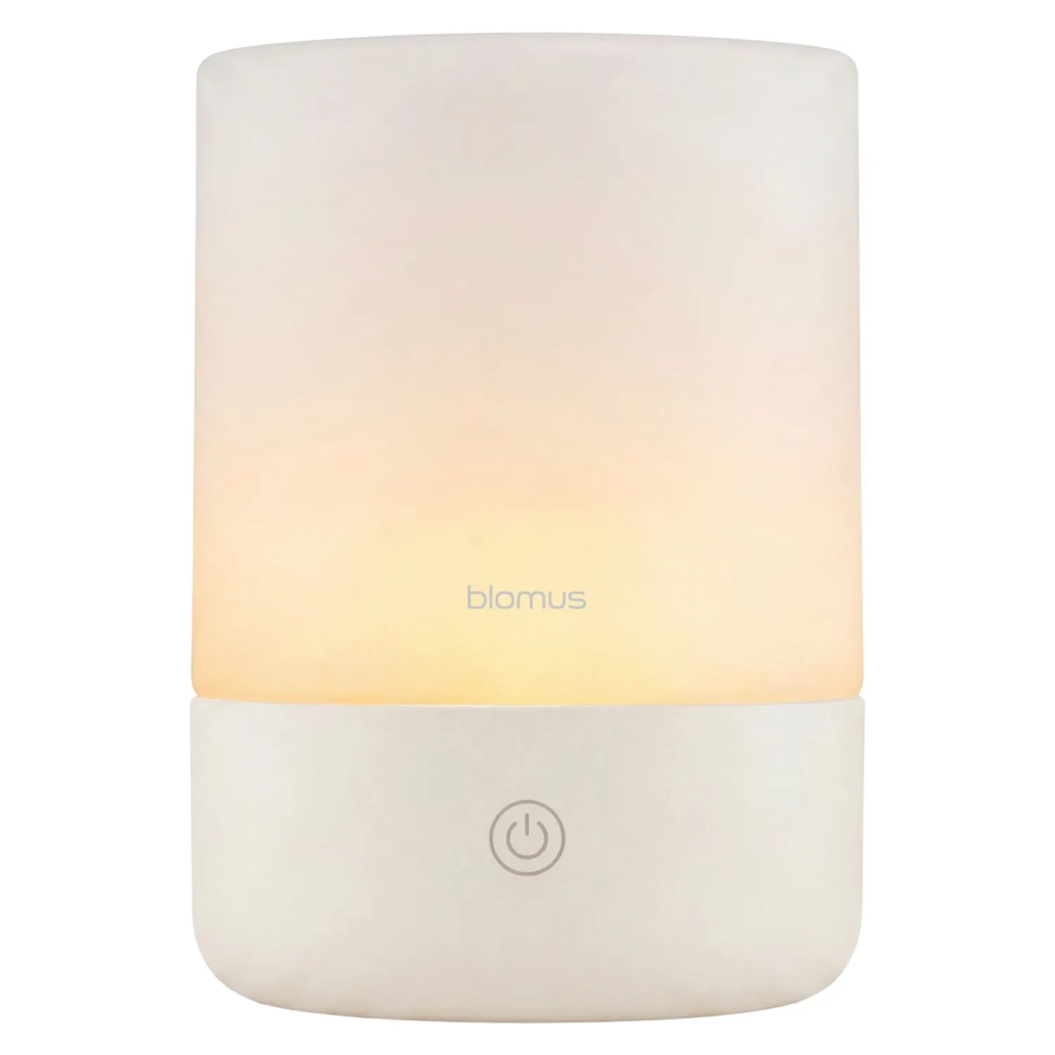 blomus - CALMA LED Akku Leuchte S silk gray
