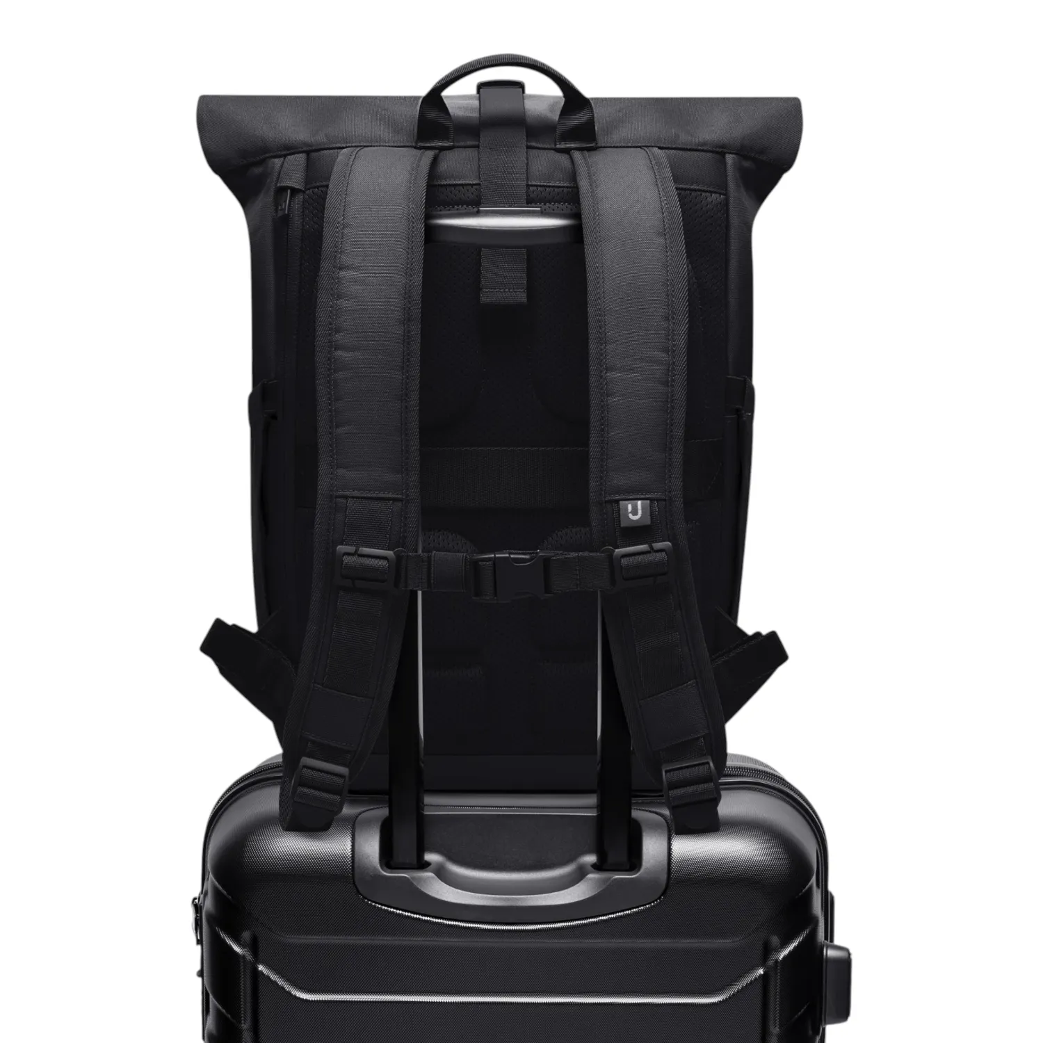 Johnny Urban - Allen Large 2.0 Rolltop Rucksack black