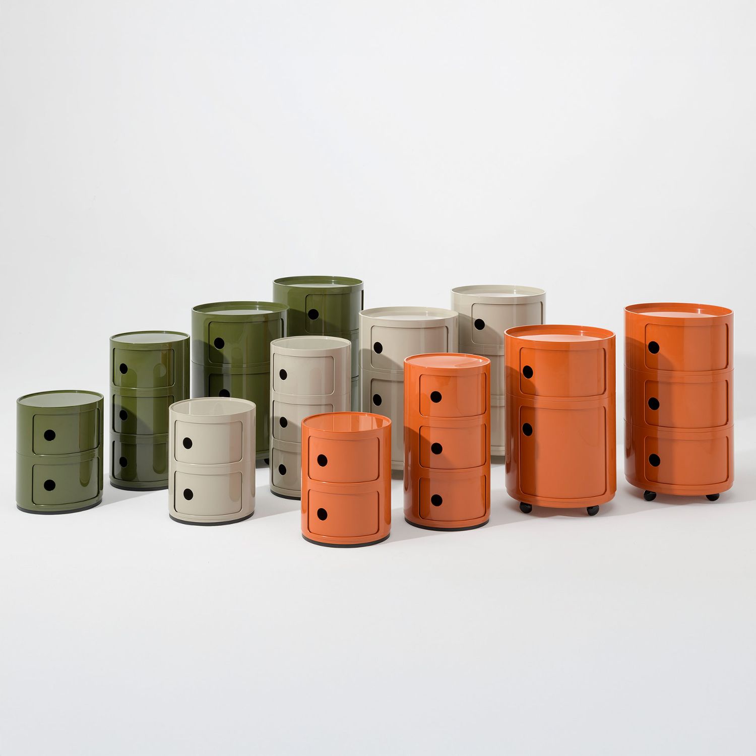 Kartell - Componibili new big 2 / 4922 taubengrau