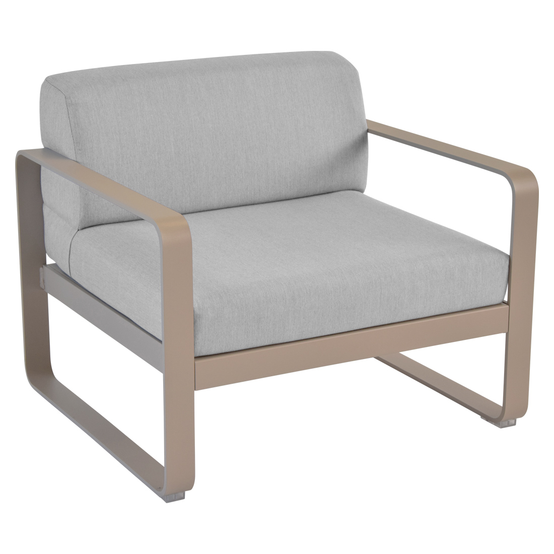 fermob bellevie sessel muskat flanellgrau 65868
