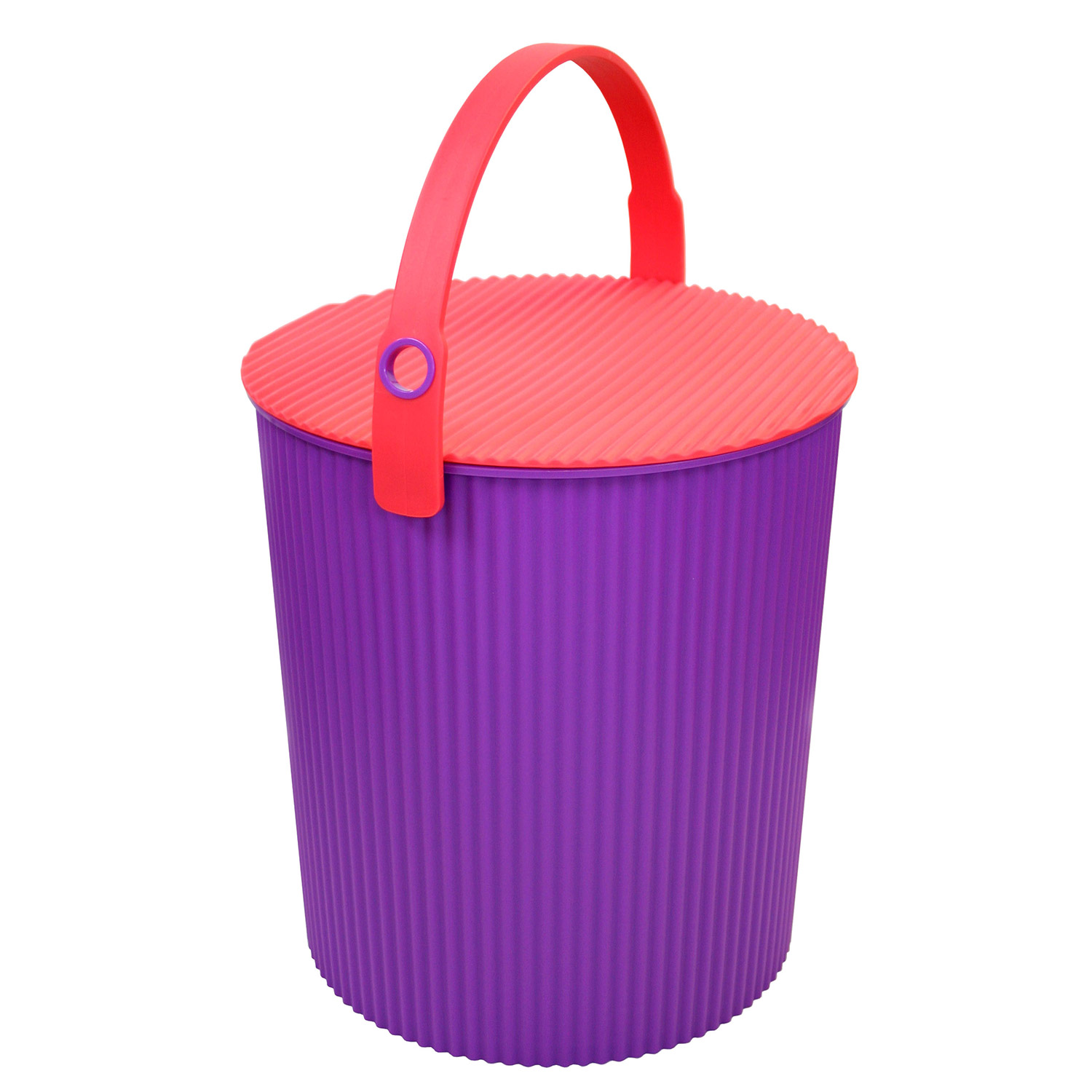 Hachiman- Omnioutil Eimer mit Deckel 20 l flamingo