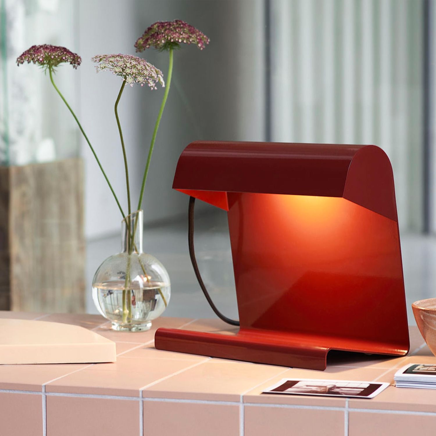 Vitra - Lampe de Bureau Tischlampe japanese red