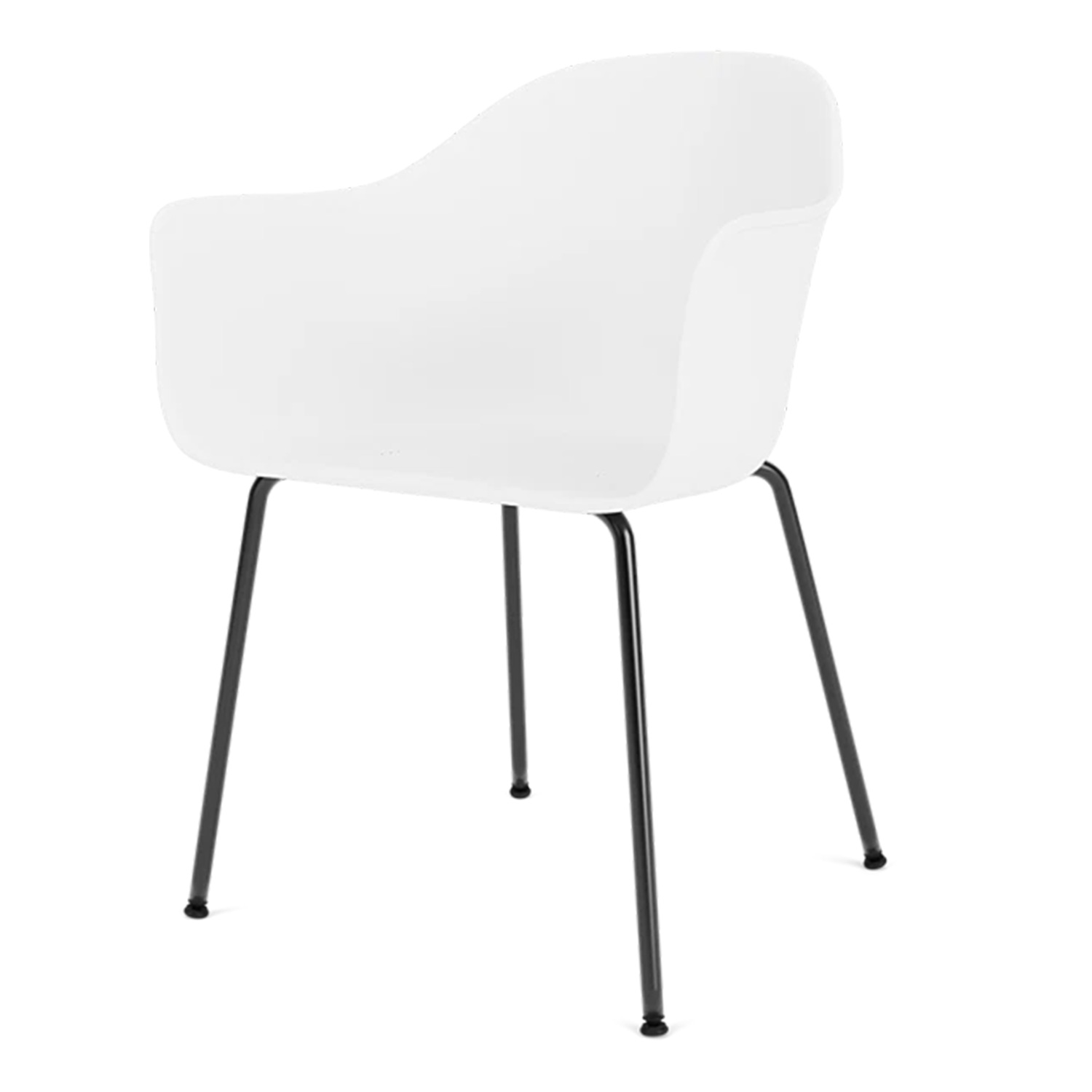 Audo - Harbour Stahl/Kunststoff hoch schwarz/weiß