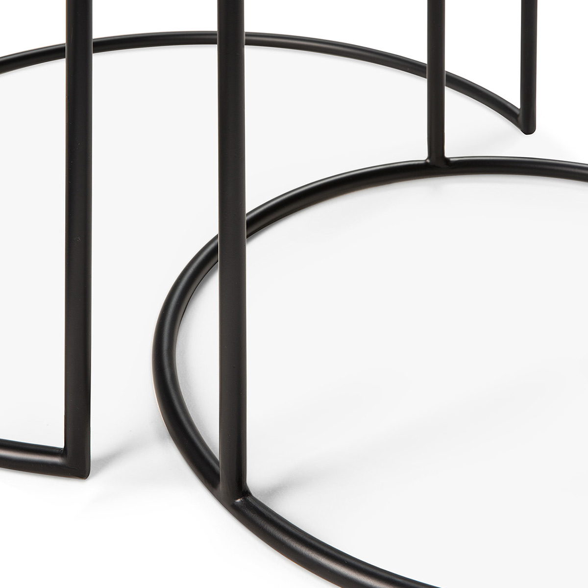 20702 20703 20723 nesting beistelltisch 2 er set ethnicrafte close up metallbeine freisteller 86914