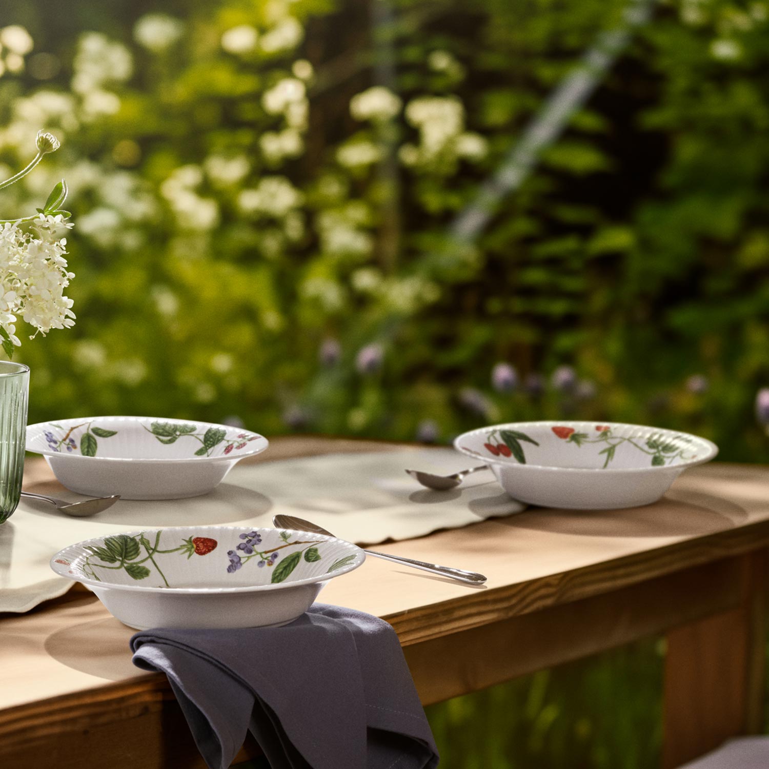 Kähler - Hammershoi Summer Teller ⌀22 cm wild flowers