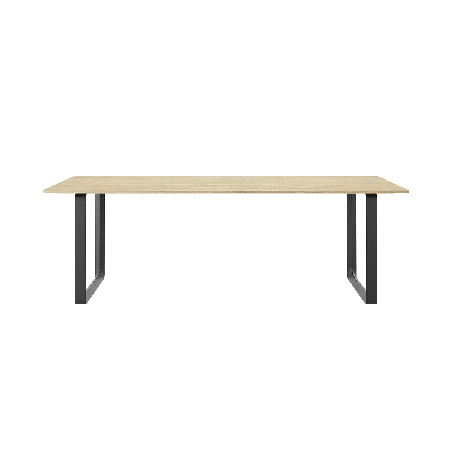 muuto 70 70 tisch oak black 225 90 cm 71165
