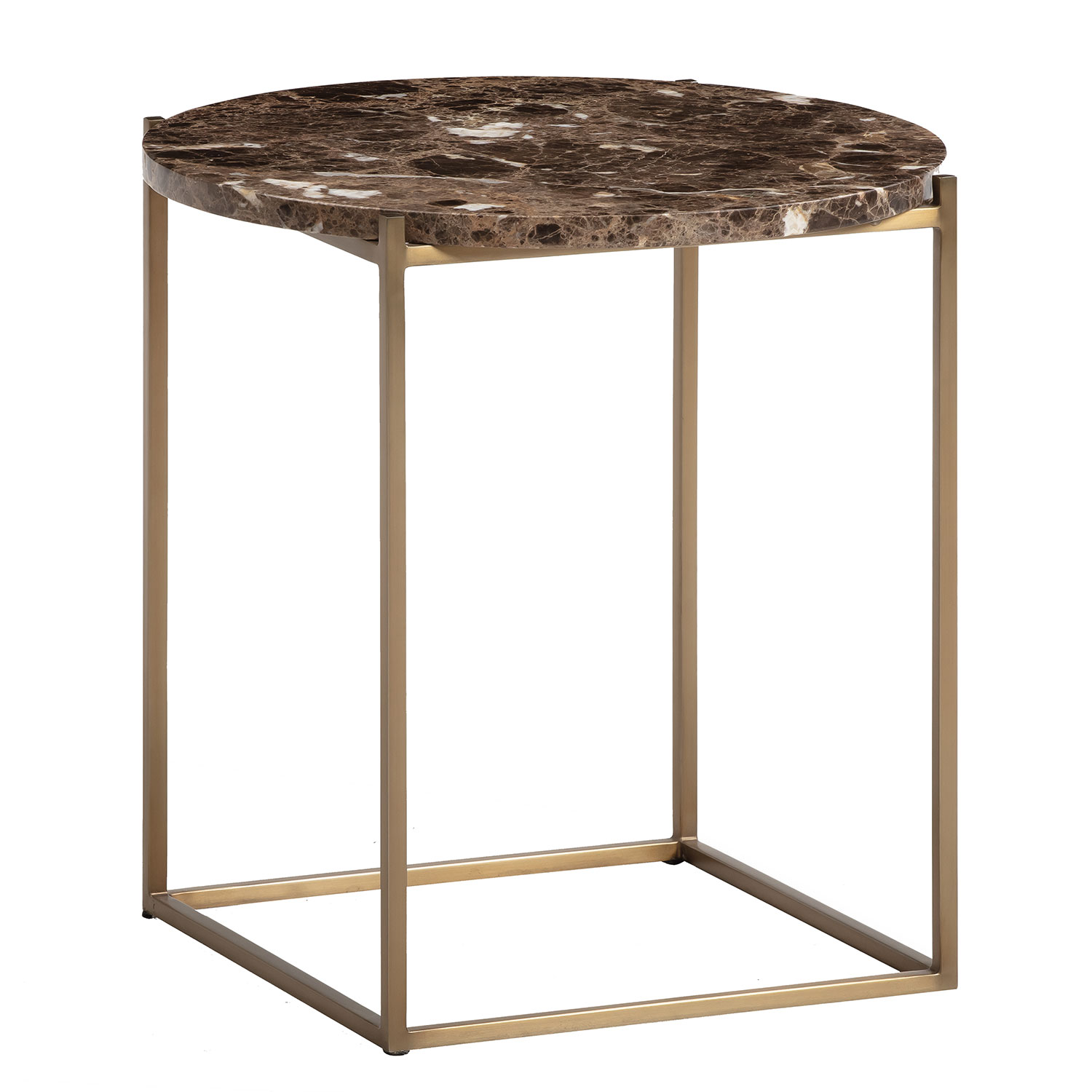 wendelbo circle occasional table Brown 94081