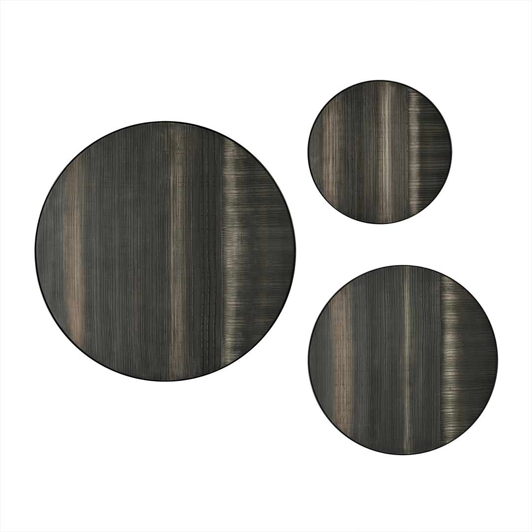 ethnicraft layered clay wandkunst alle zusammen freisteller 86323