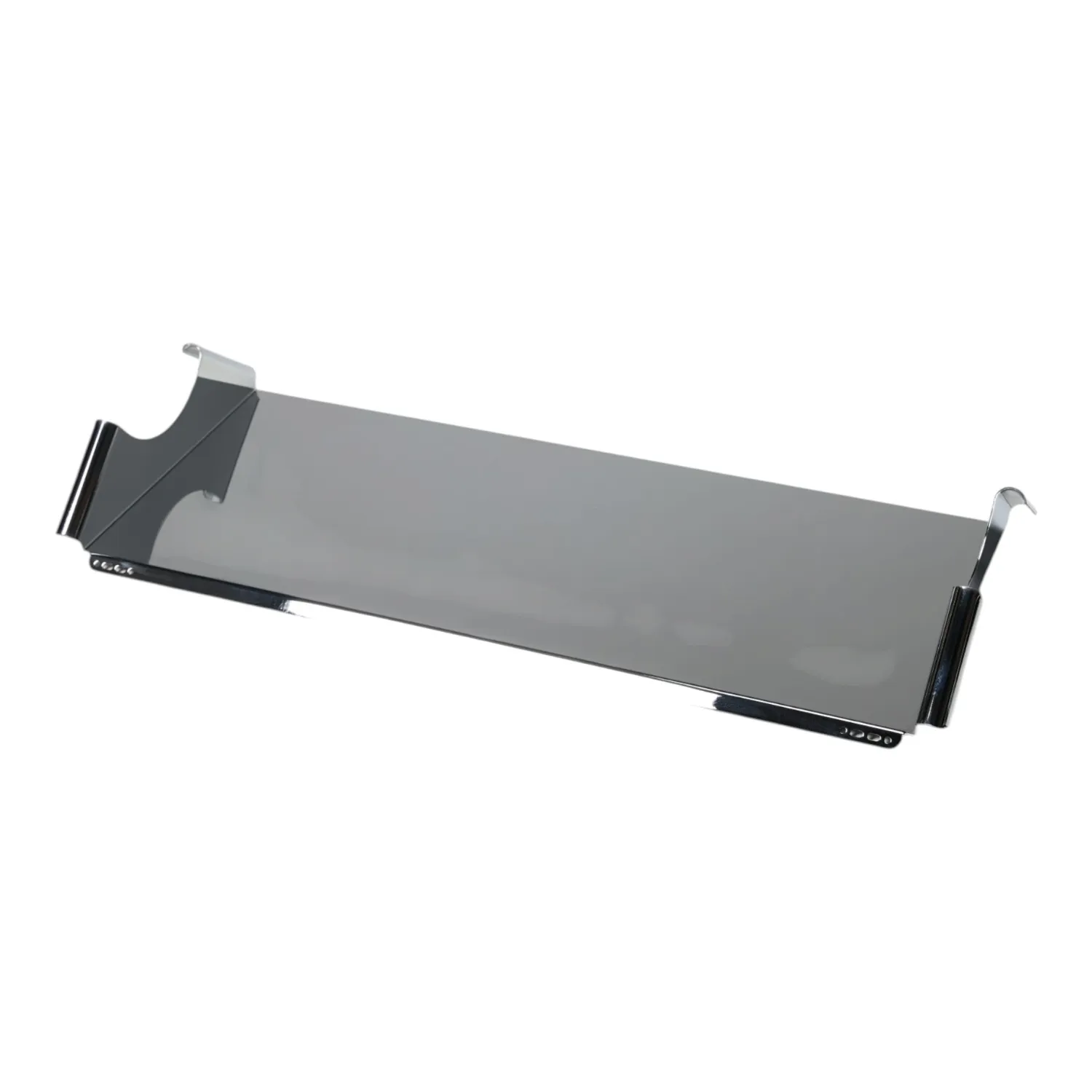 Pedestal - Moon Tray Shelf chrome