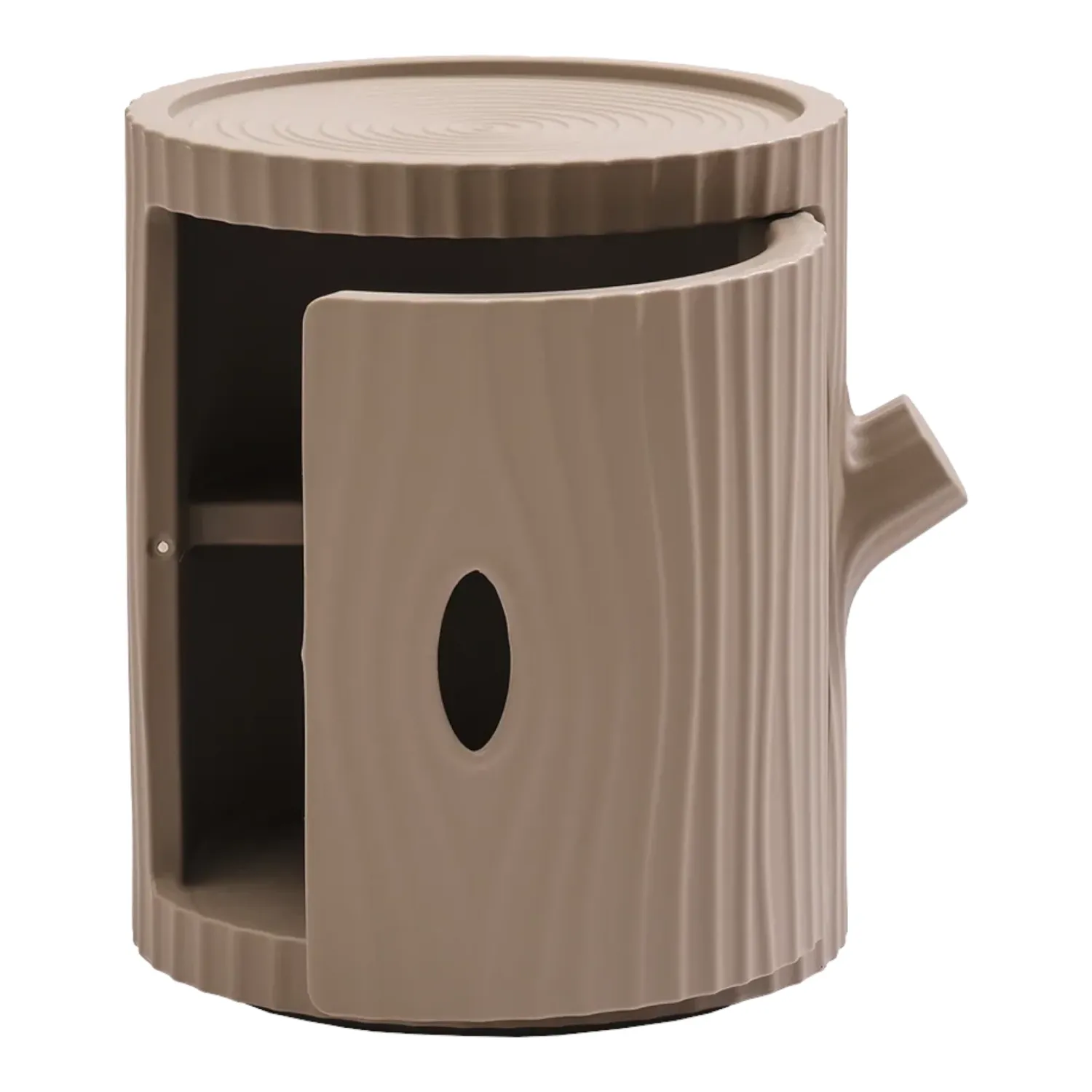 Qeeboo - Tronco Aufbewahrungsbox dove grey