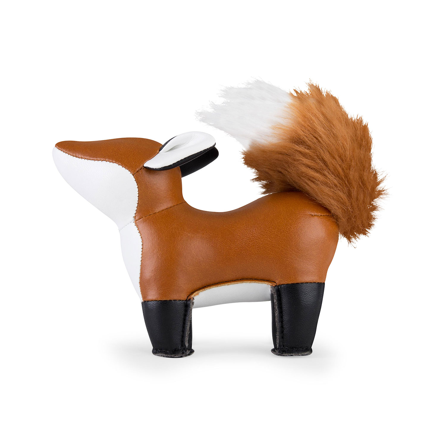 zueny briefbeschwerer fuchs furi leder 82810