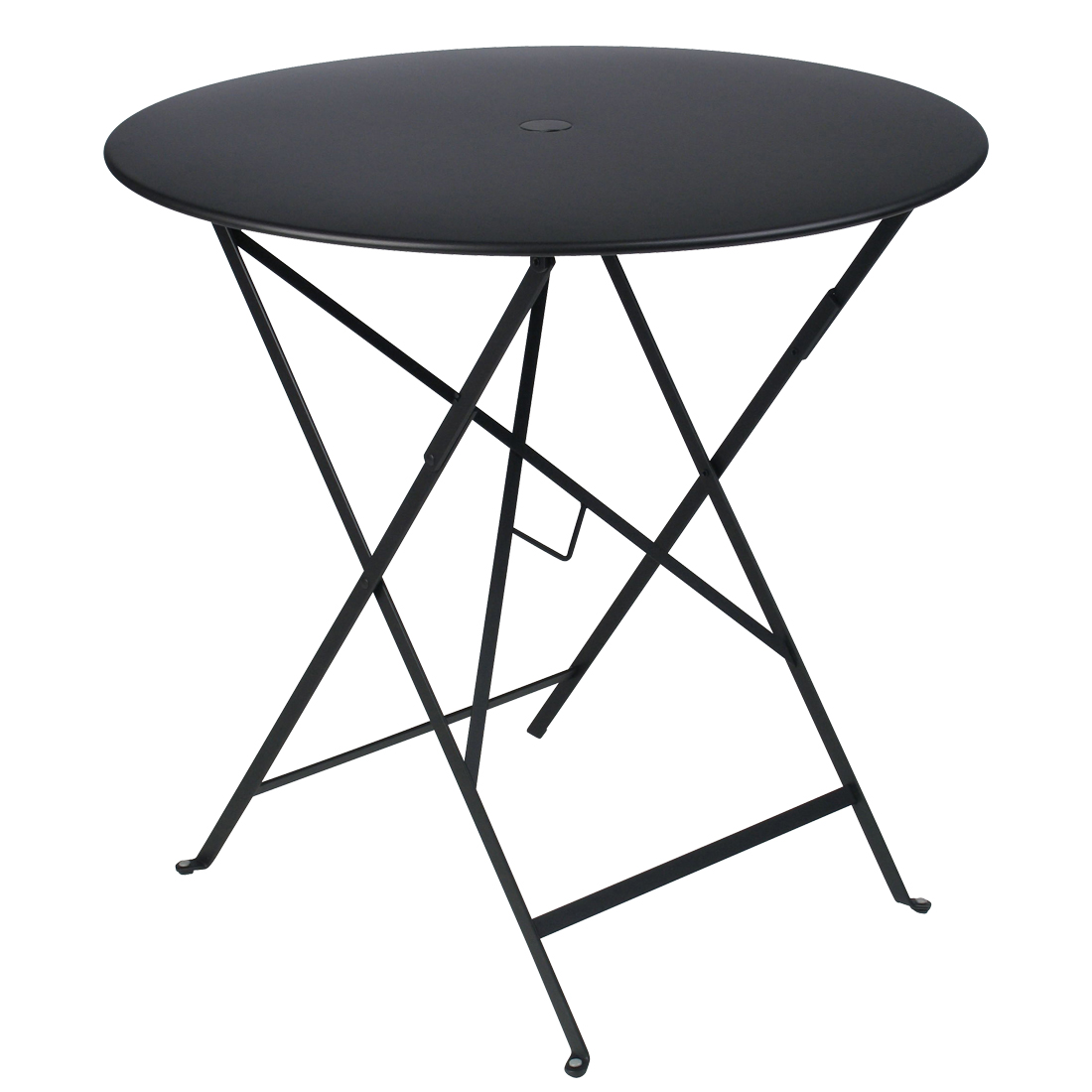 fermob bistro tisch rund 77cm lakritze 42 77570