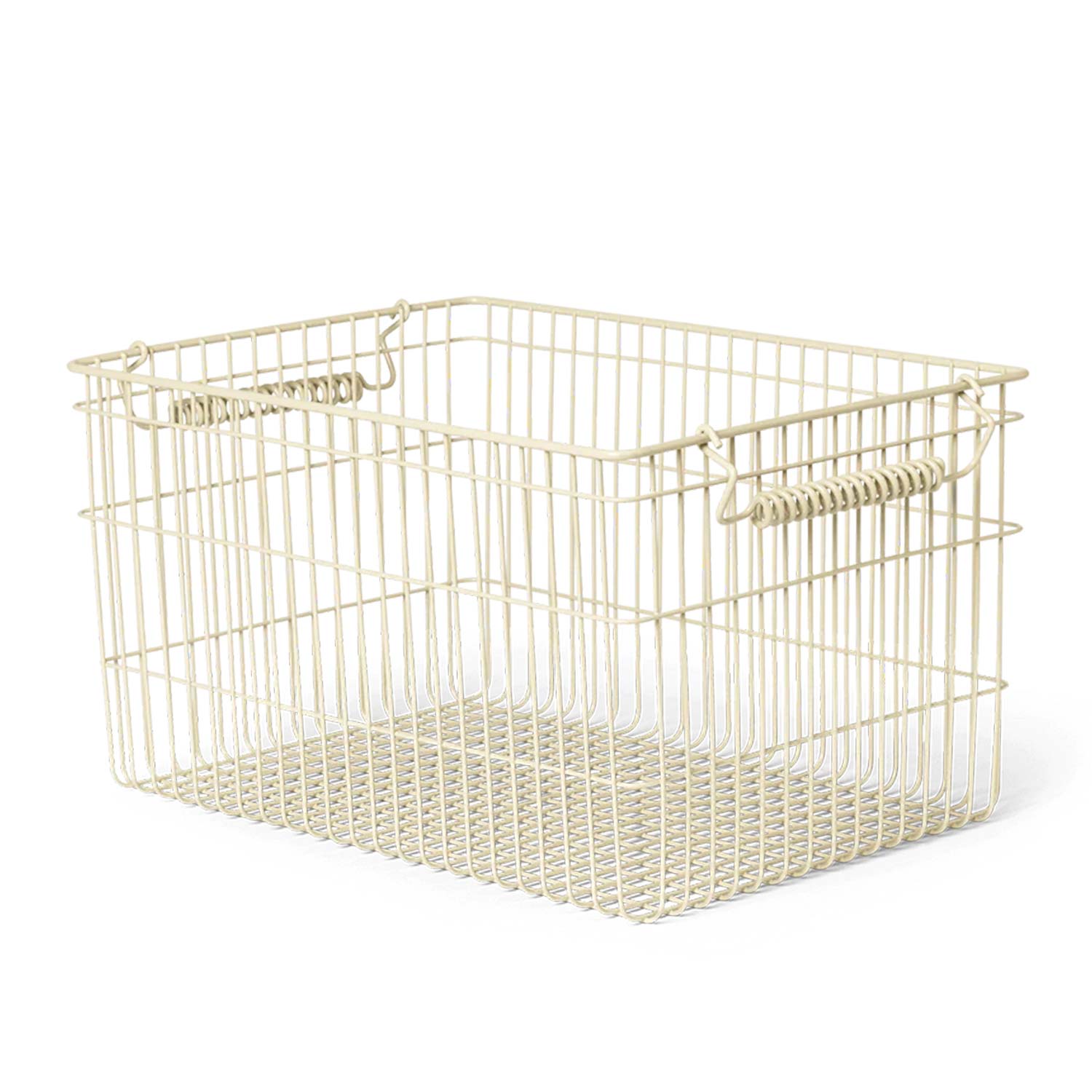 ferm LIVING Cala Stackable Basket Stapelbarer Netzkorb Cashmere 1104269878 104268