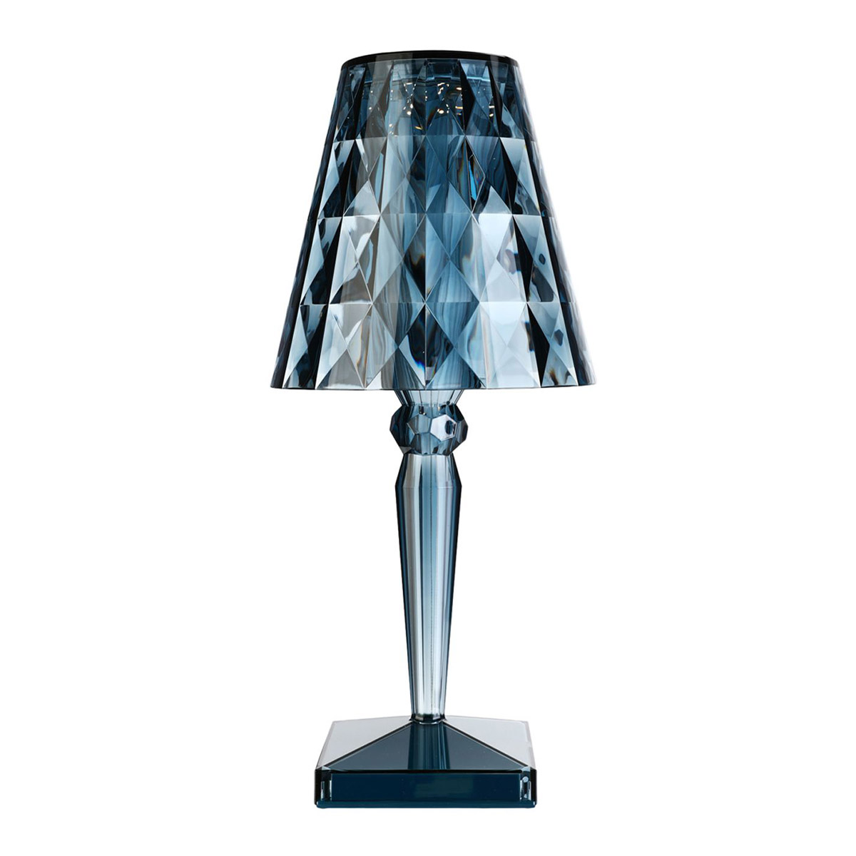 big battery blau kartell tischleuchte 49436