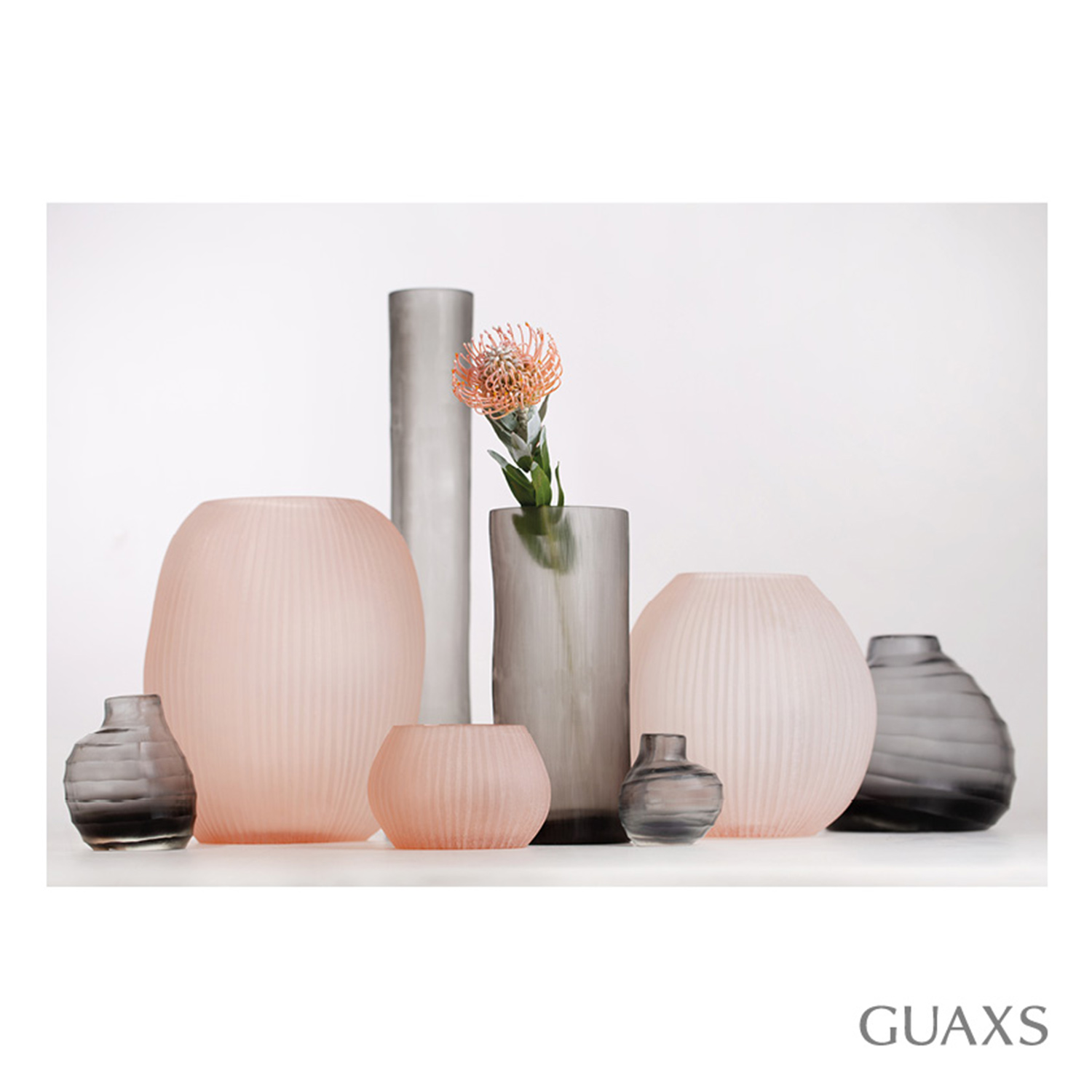 guaxs nagaa vase rose 73590