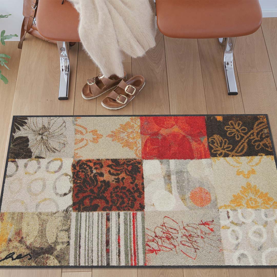 salonloewe annas patchwork wohnmatte ambiente 90236