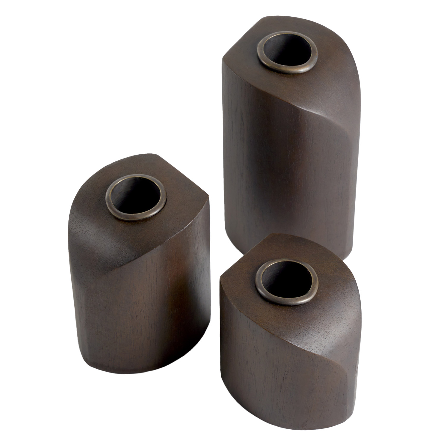 ethnicraft pi kerzenhalter 3er set oben 92347