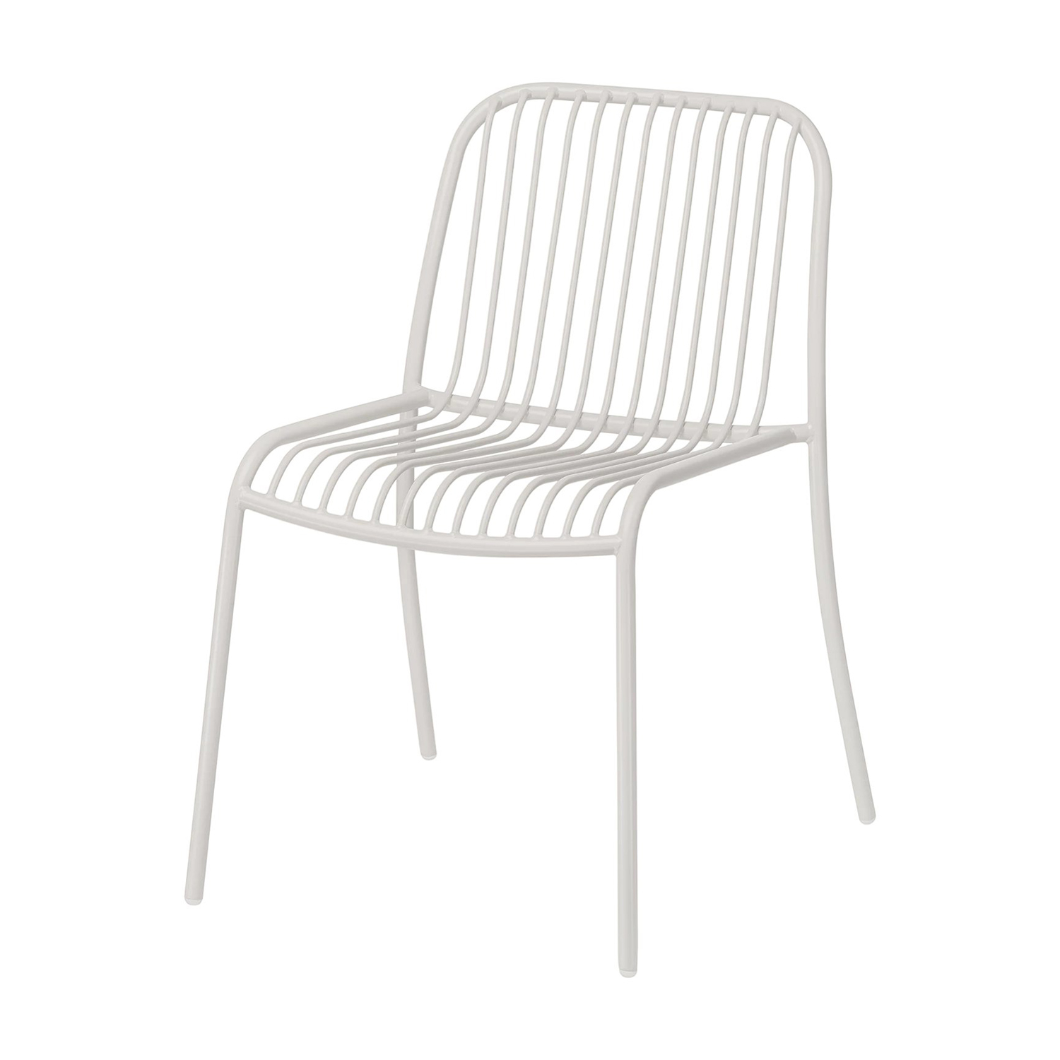 blomus yua wire stuhl silk gre seitlichy 100261