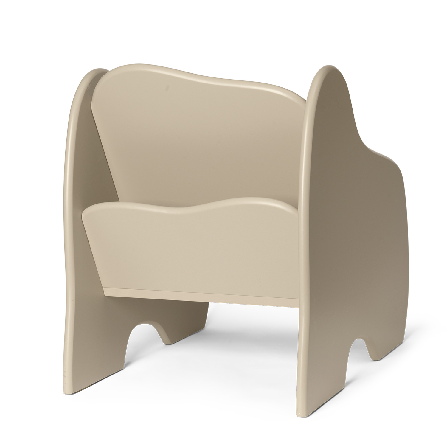 fermLIVING Slope Lounge Chair Cashmere 1104268861 101953