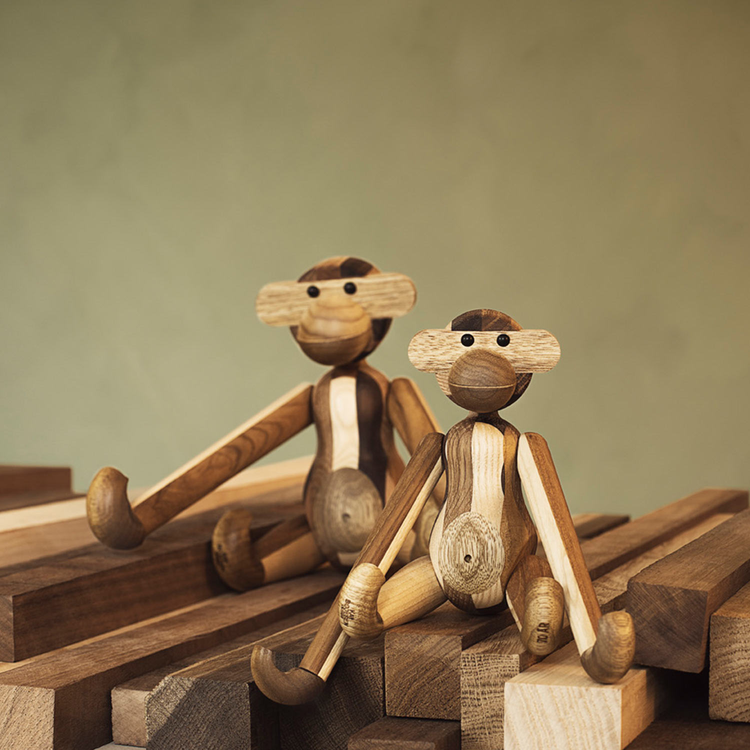 kay bojesen affe gemischtes holz 66699